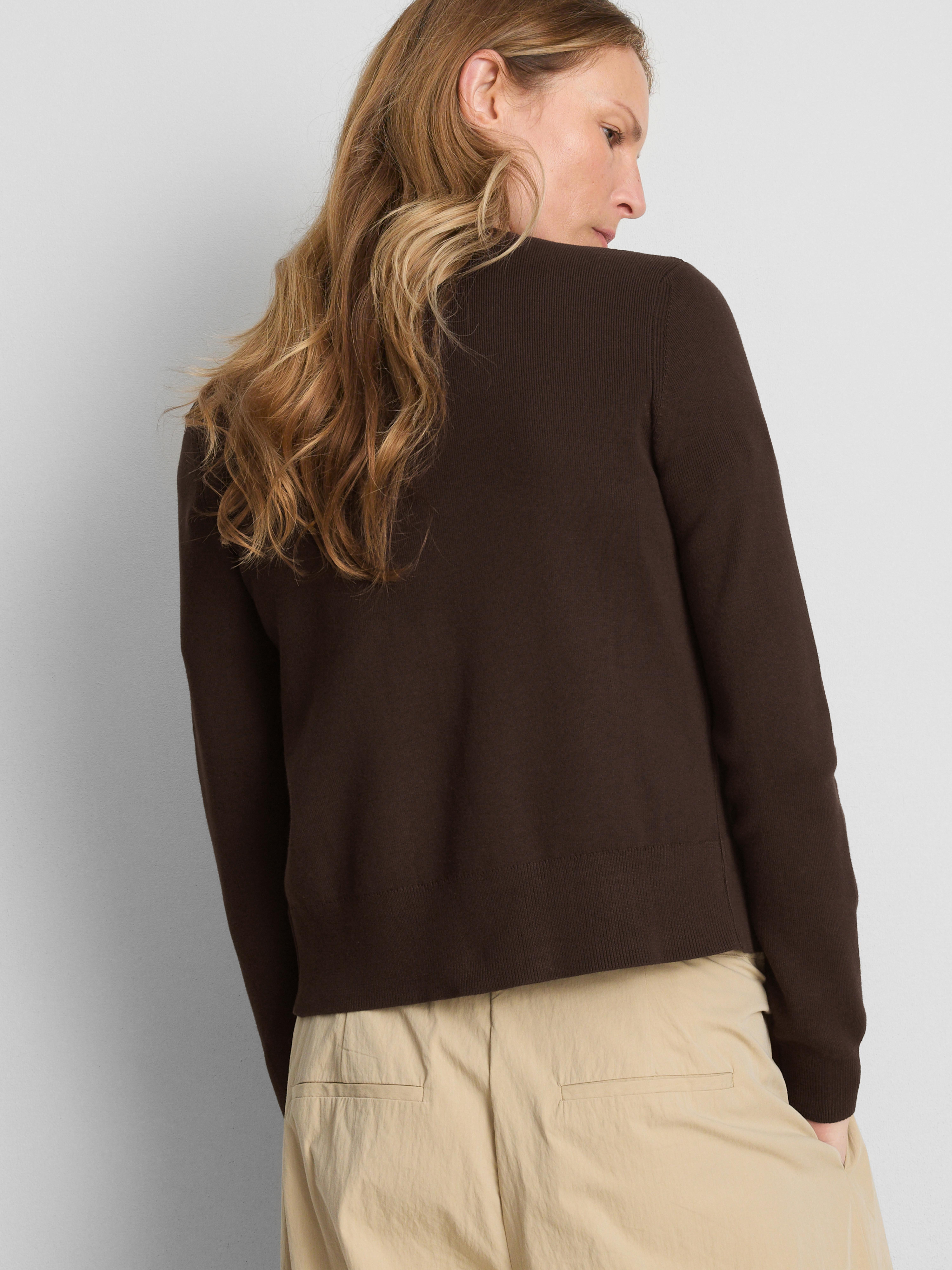 Metallic Button Cardigan