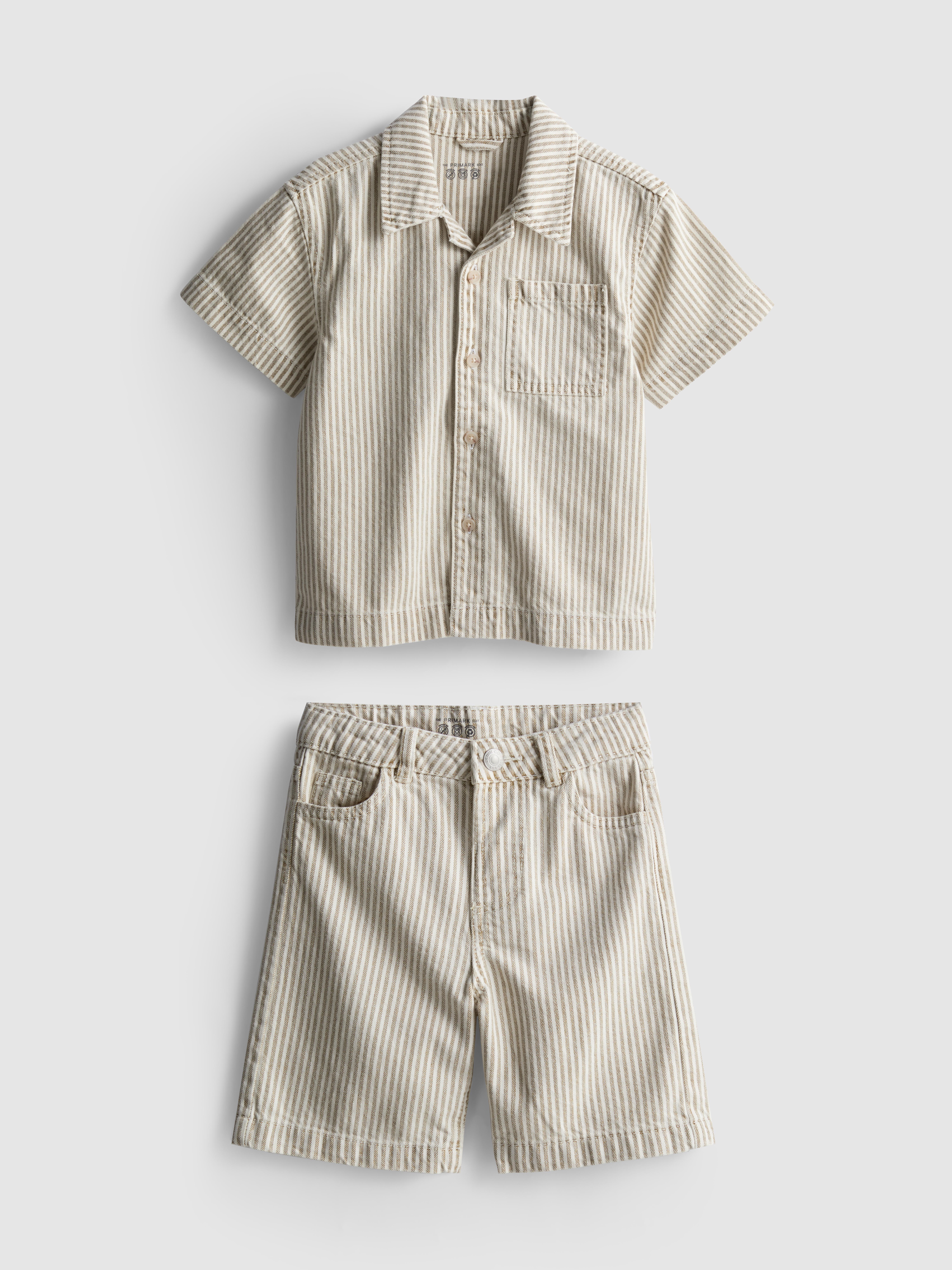 1,5-12 anni | Camicia denim e pantaloncini The Edit