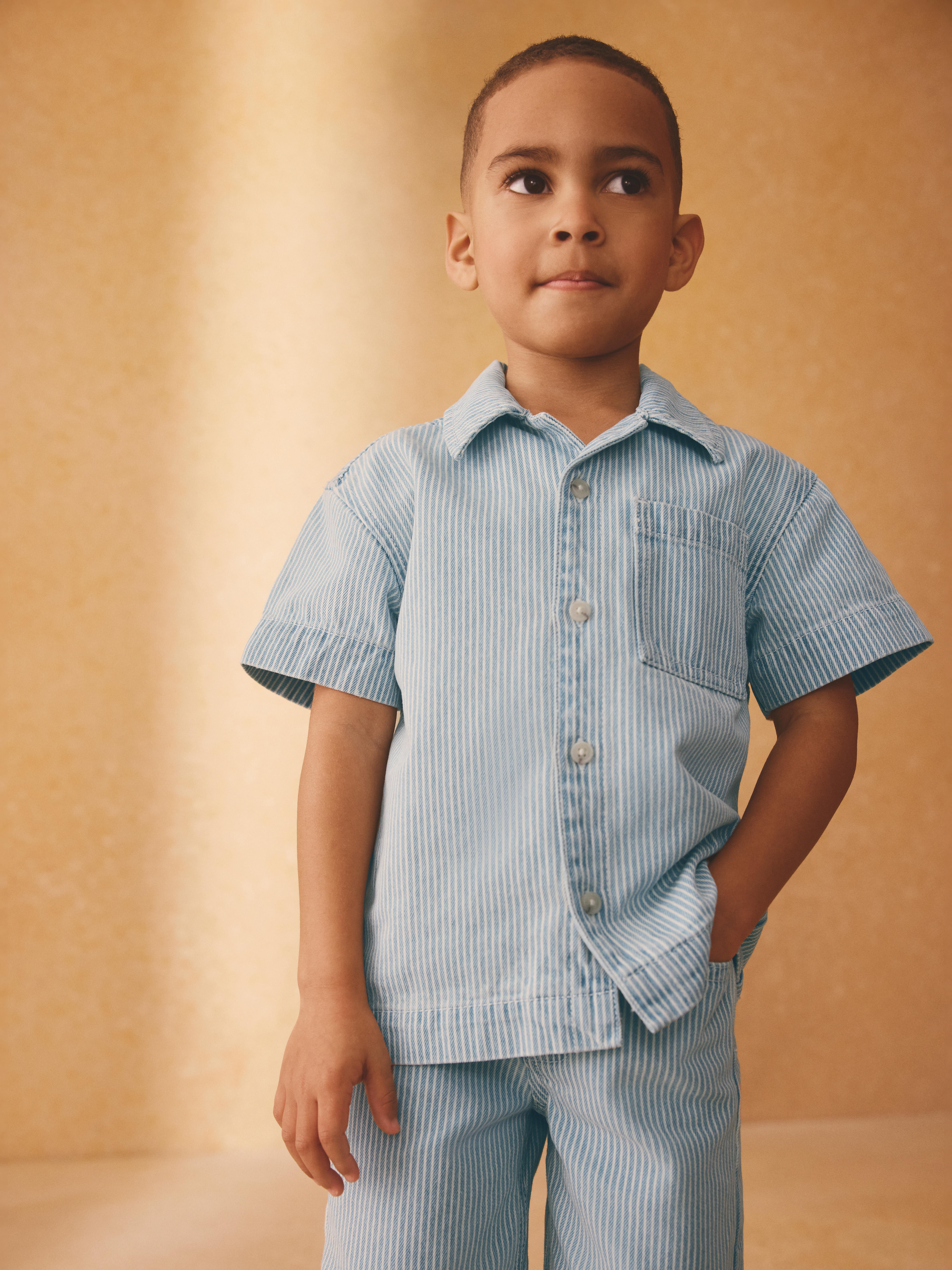 1,5-12 anni | Camicia denim e pantaloncini The Edit