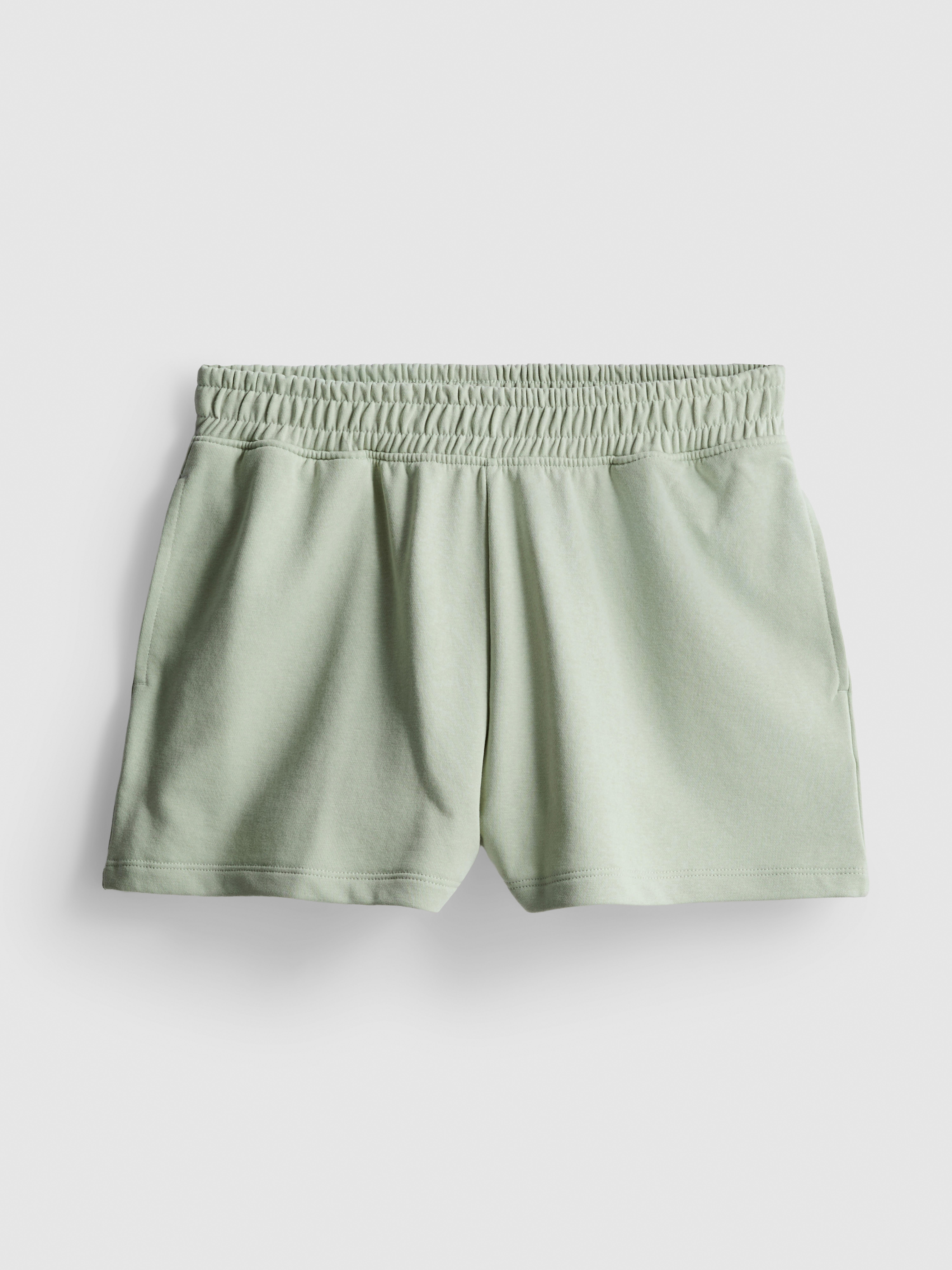 Cotton Rich Relaxed Airport Shorts Mint