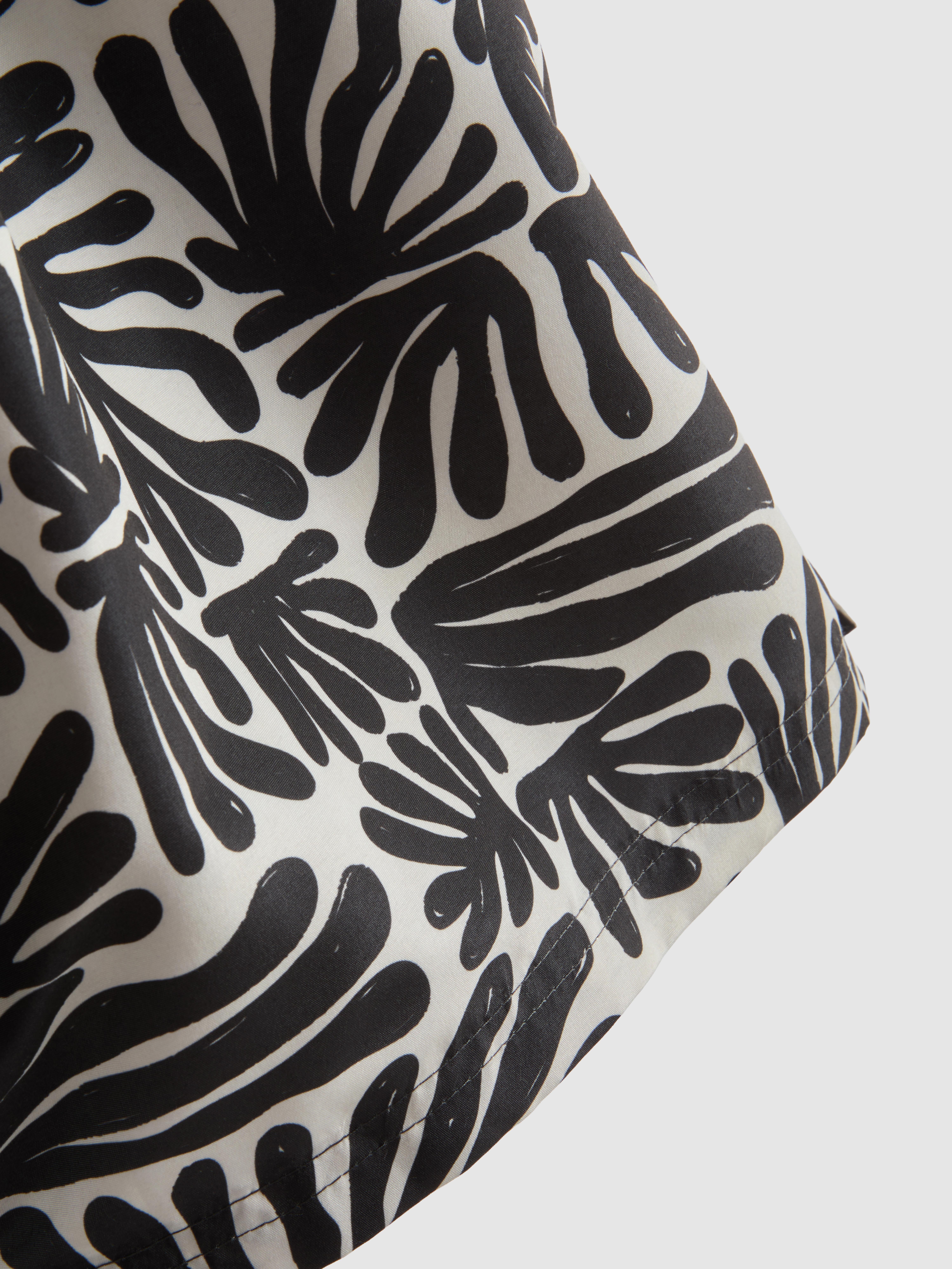 Zwemshort met abstracte print