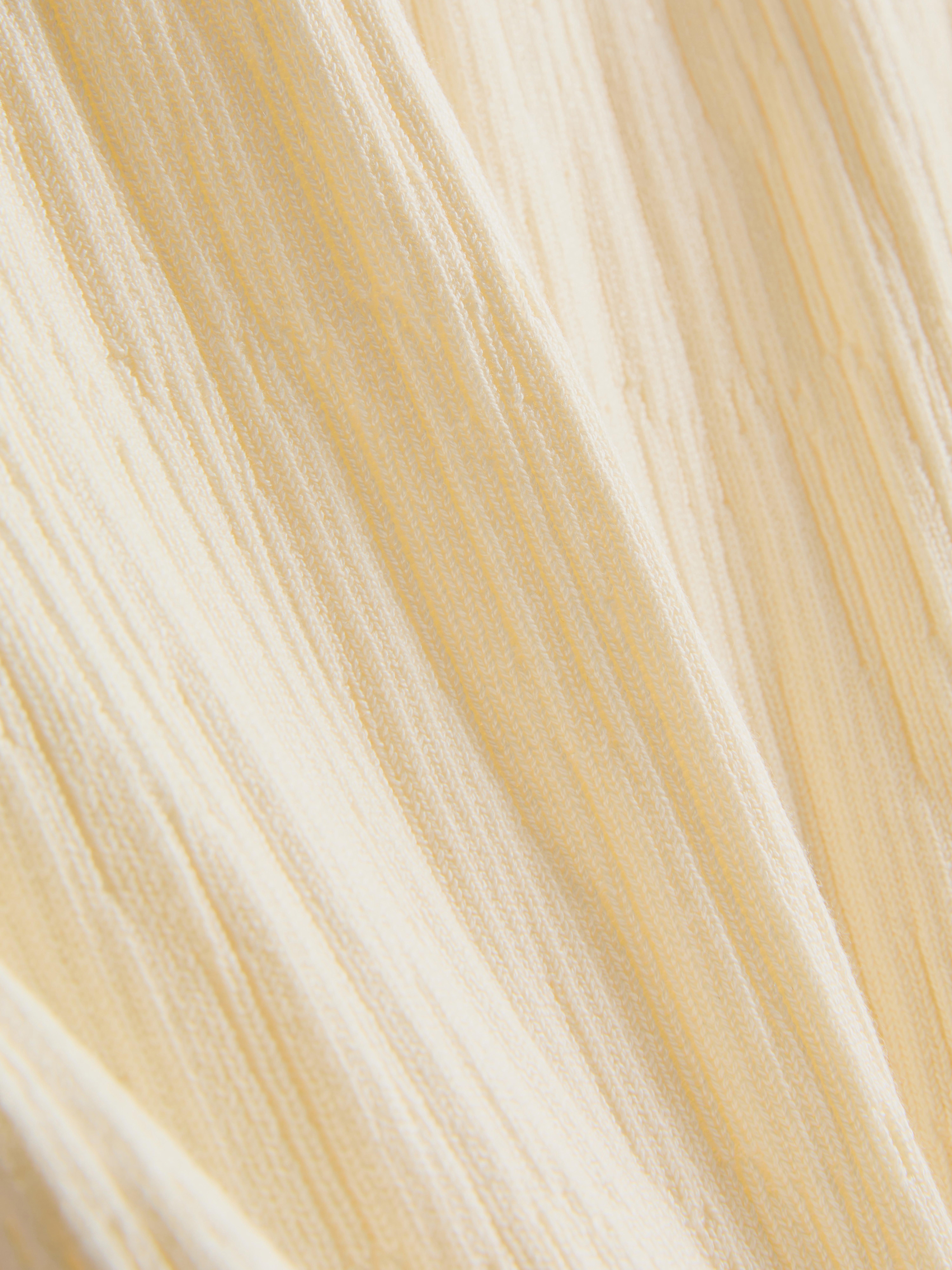 Textured High Neck Tank Top