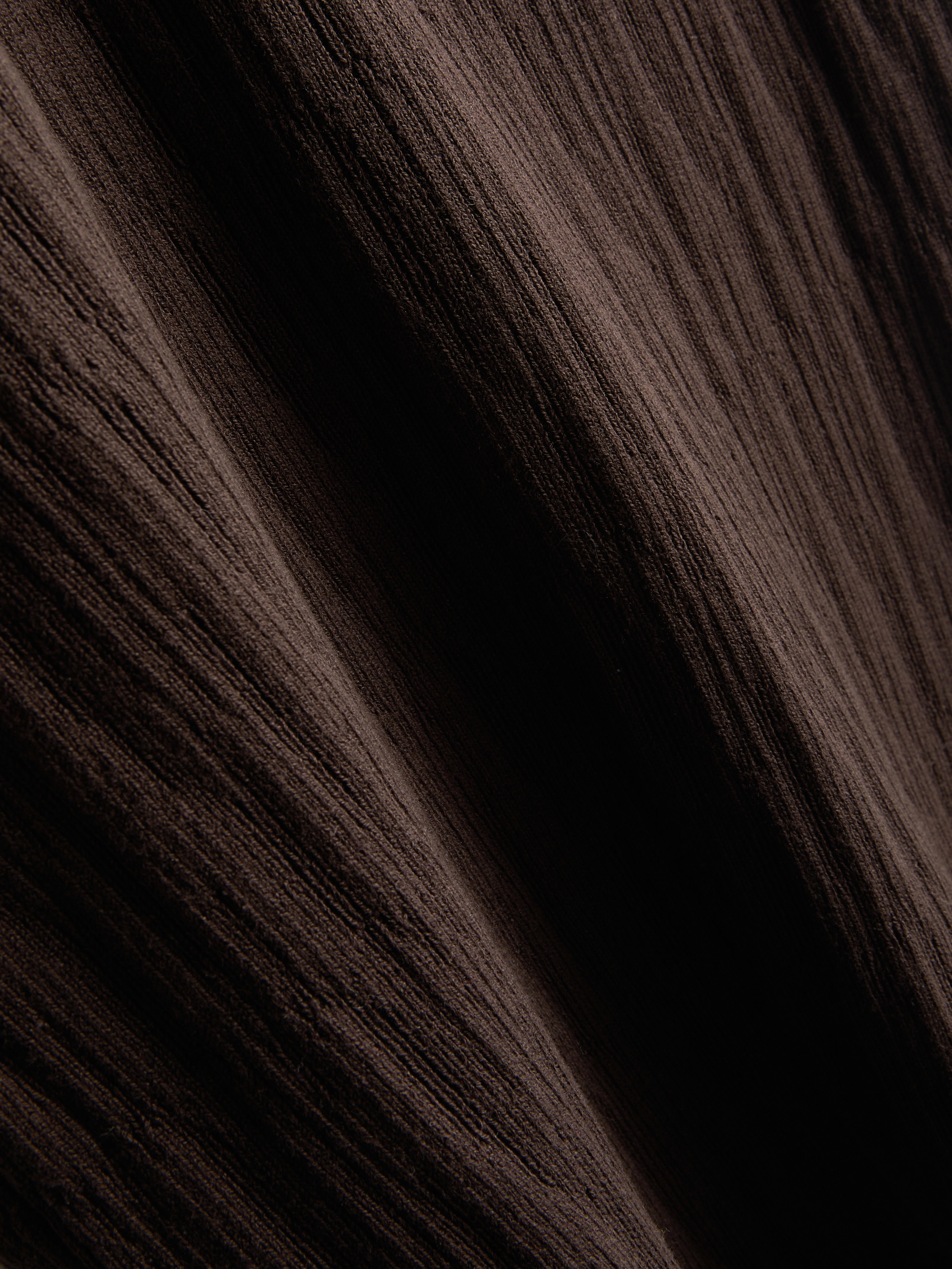 Textured High Neck Tank Top