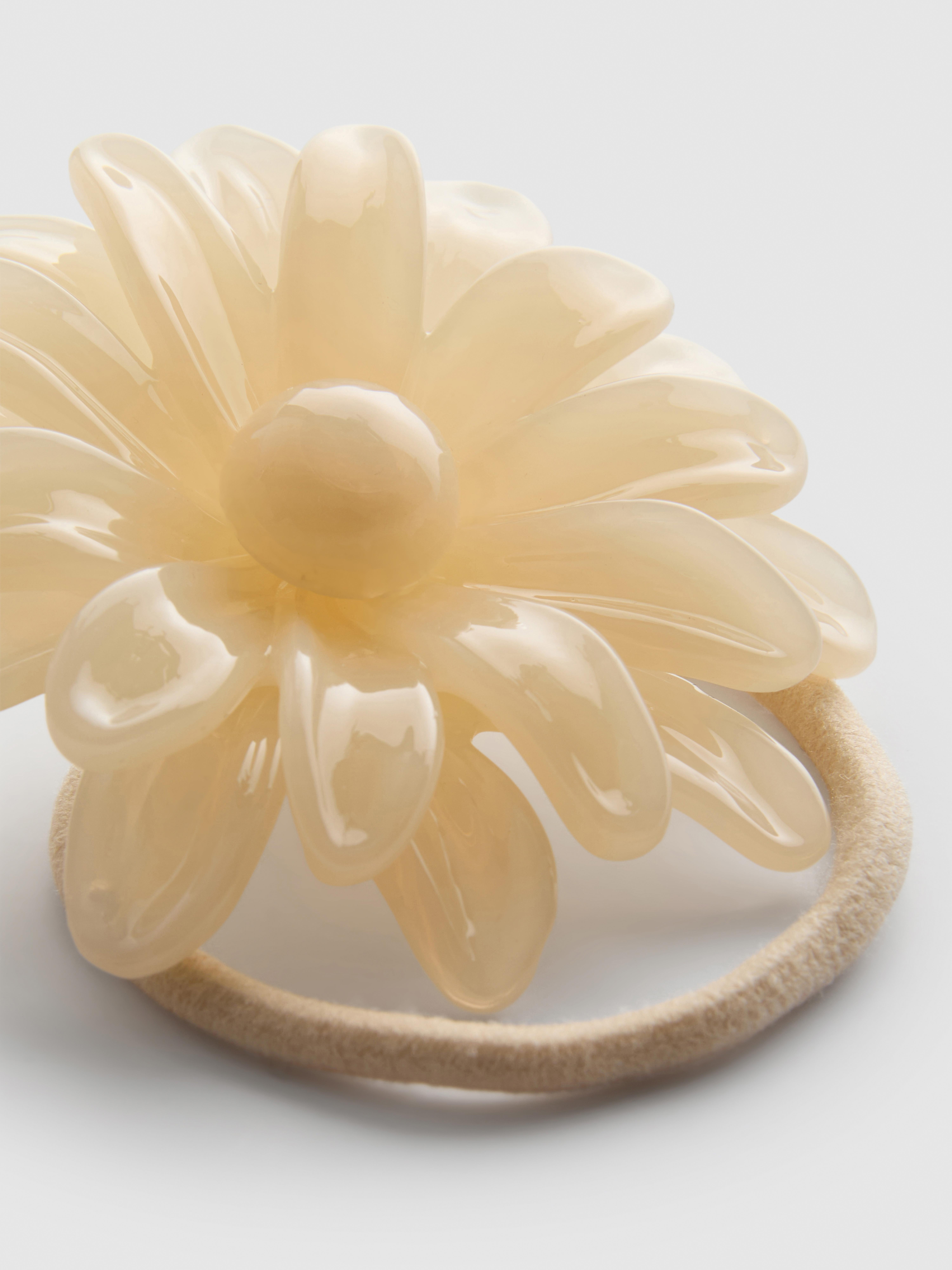 Élastique à cheveux fleur
