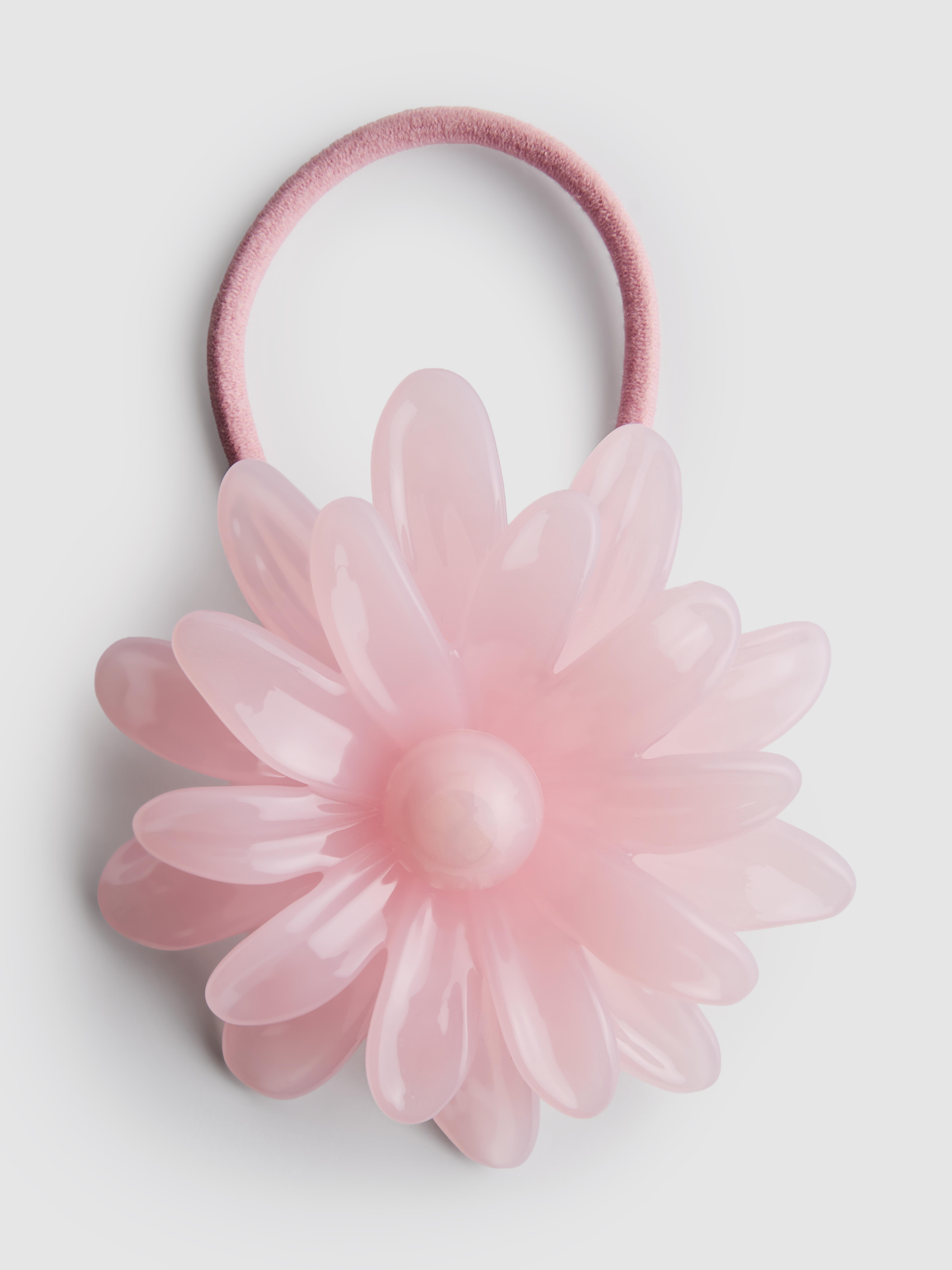 Elástico cabelo flor
