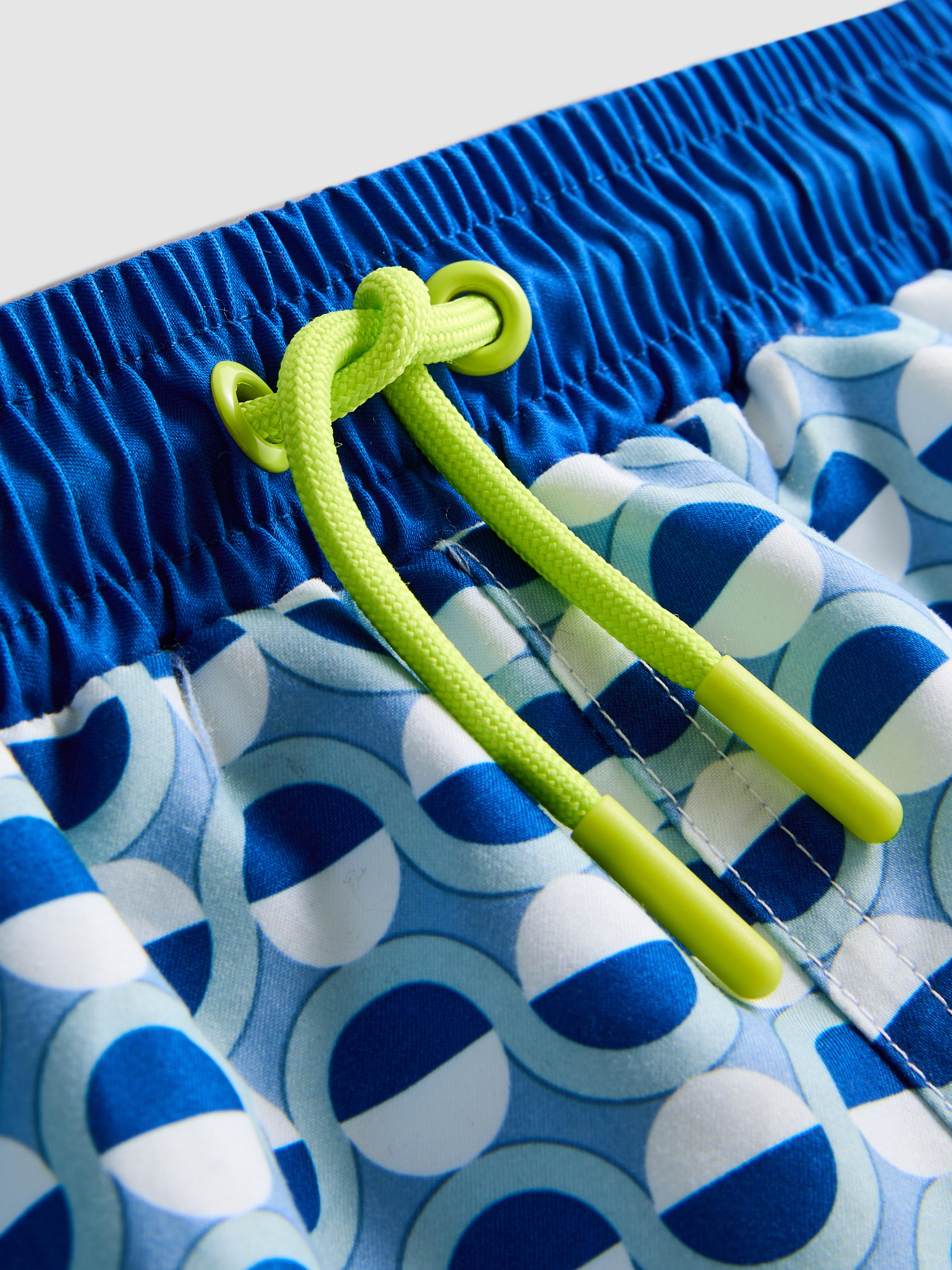 Short De Bain Primark Garçon, Taille 140 (9-10 Ans), Bleu, Très Bon état