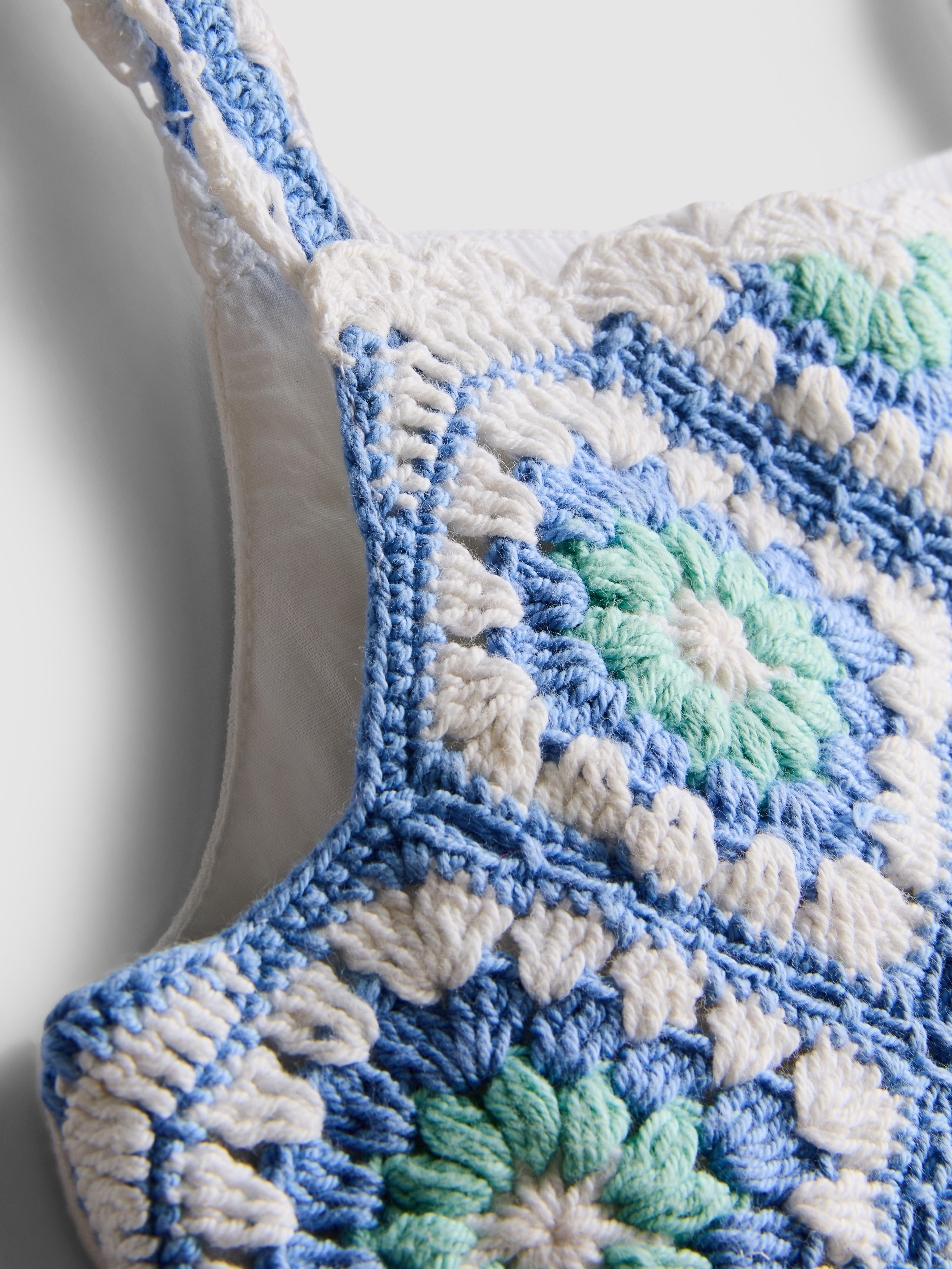 0-36mths | Crochet Panel Dress