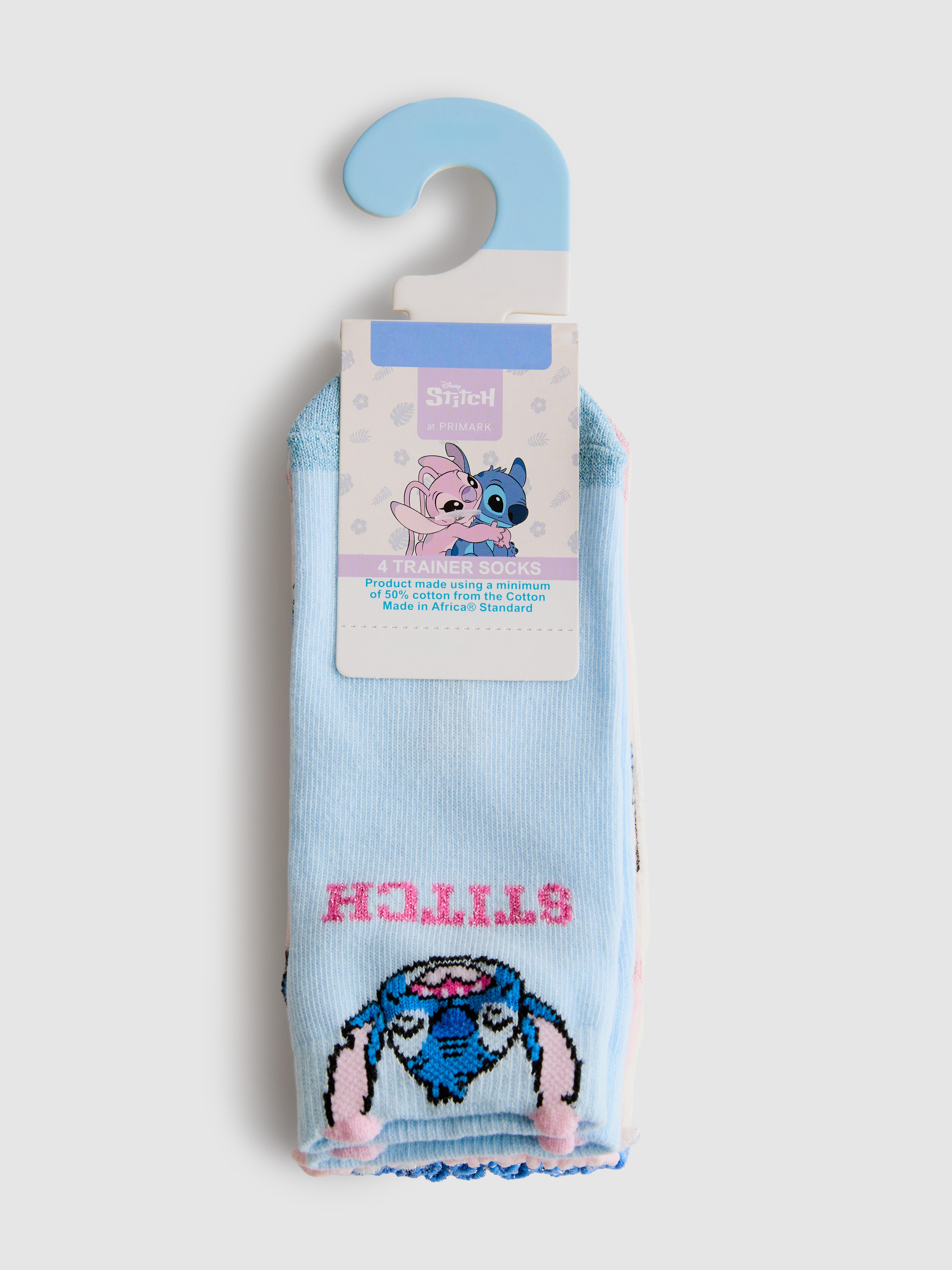 Teniskové ponožky Disney Stitch, 4 páry
