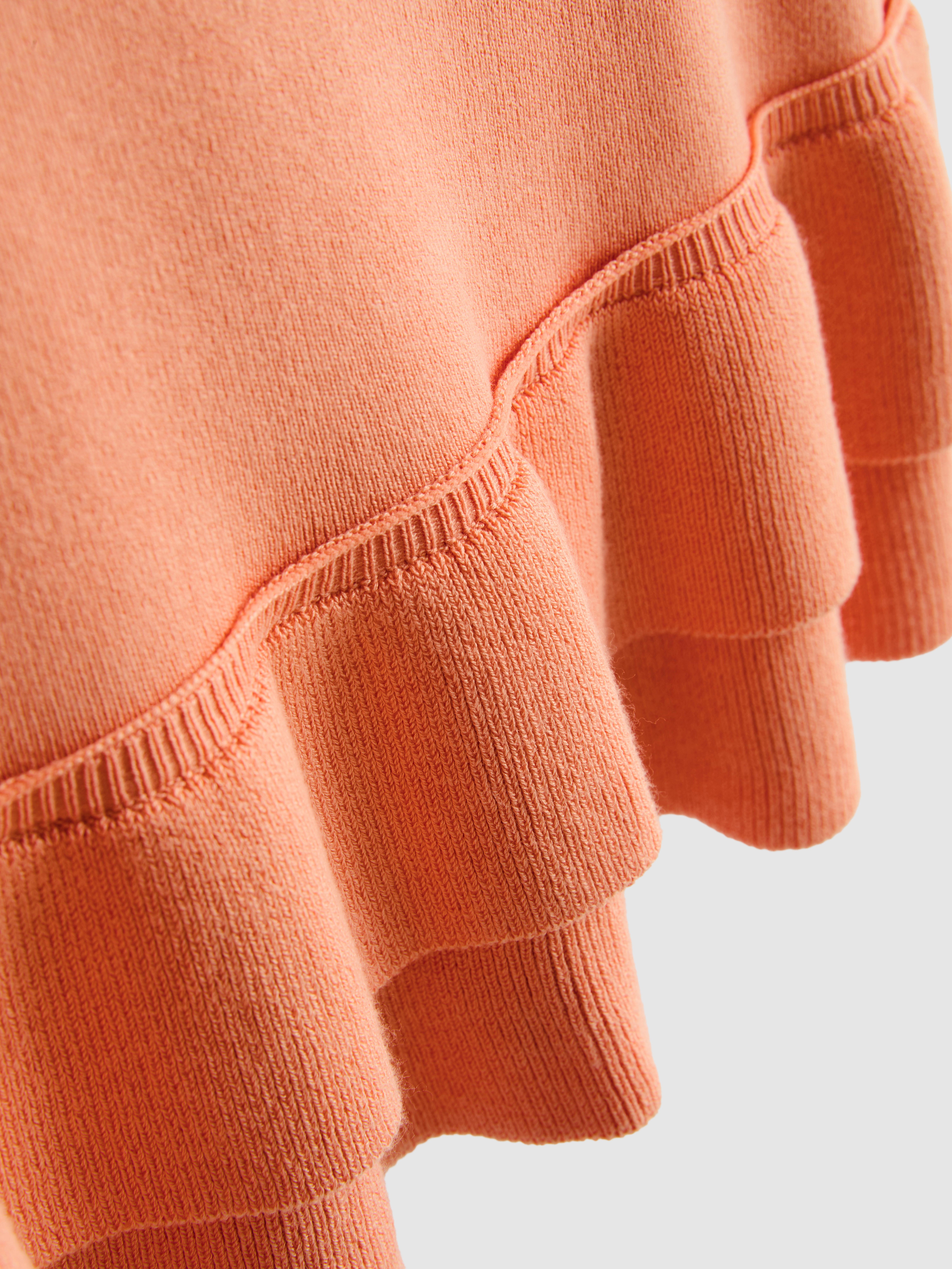 Knitted Peplum Tank Top