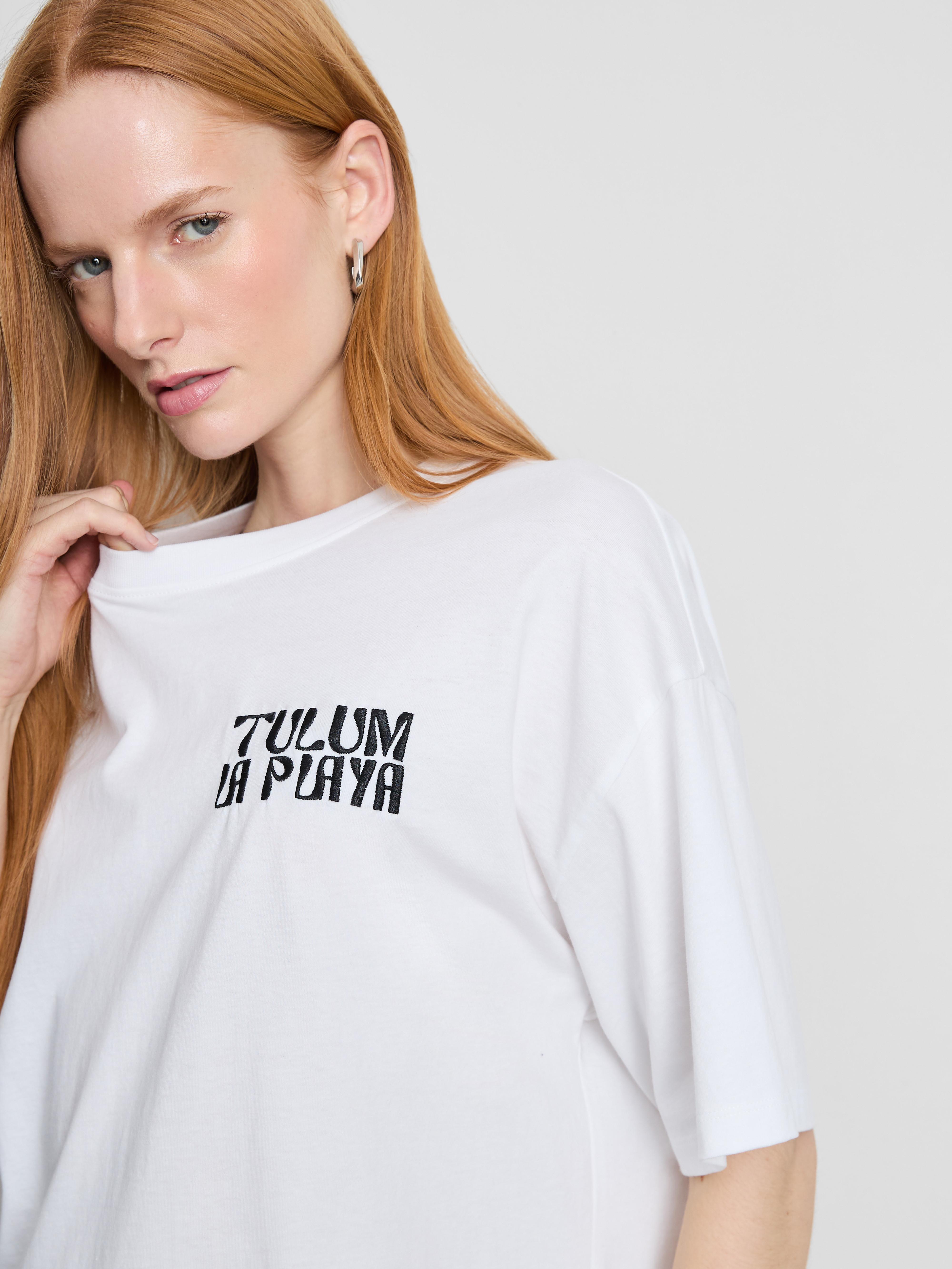 Cotton Oversized Graphic Boyfriend Tee