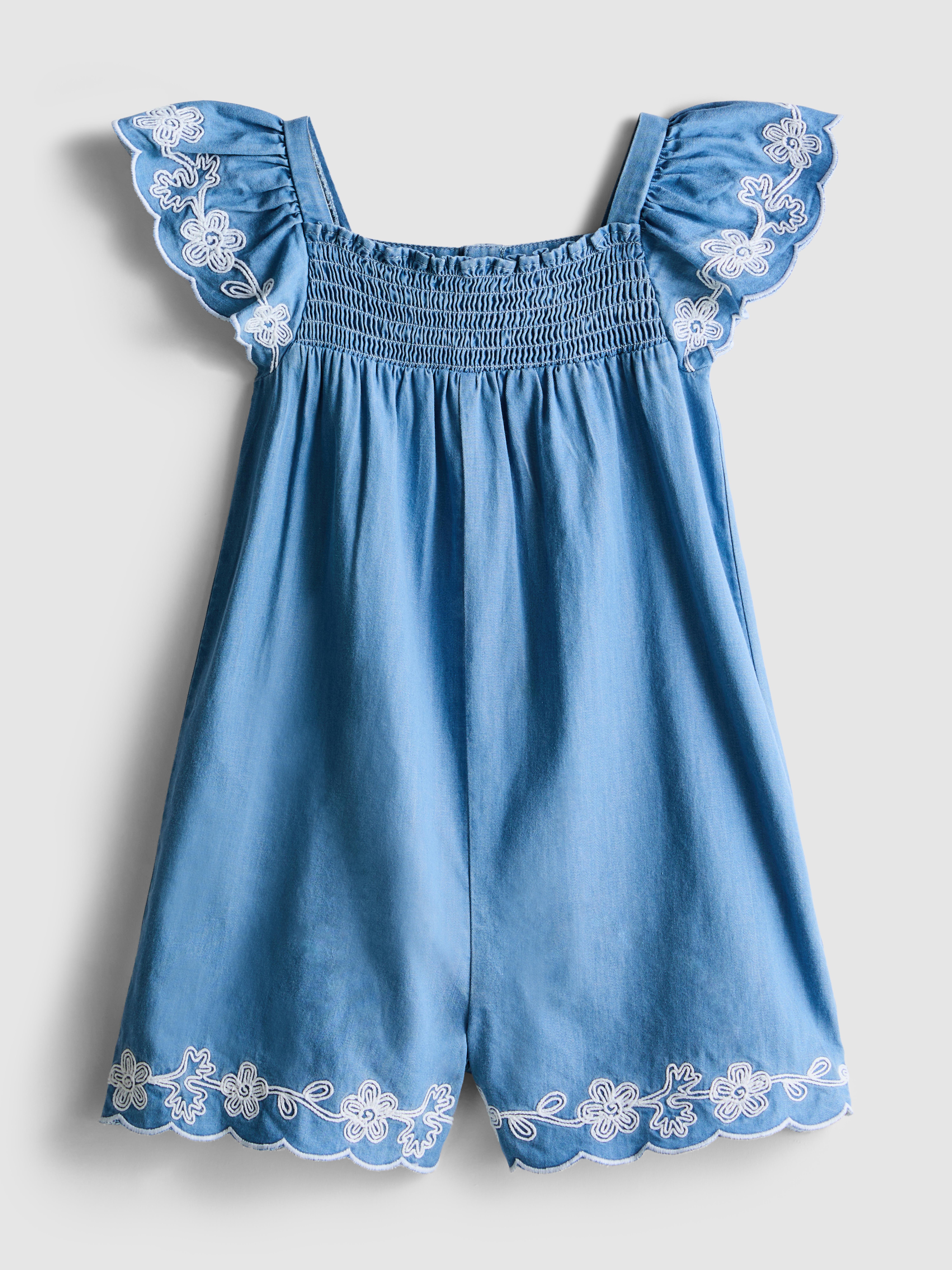 0–36 Monate | Chambray-Jumpsuit