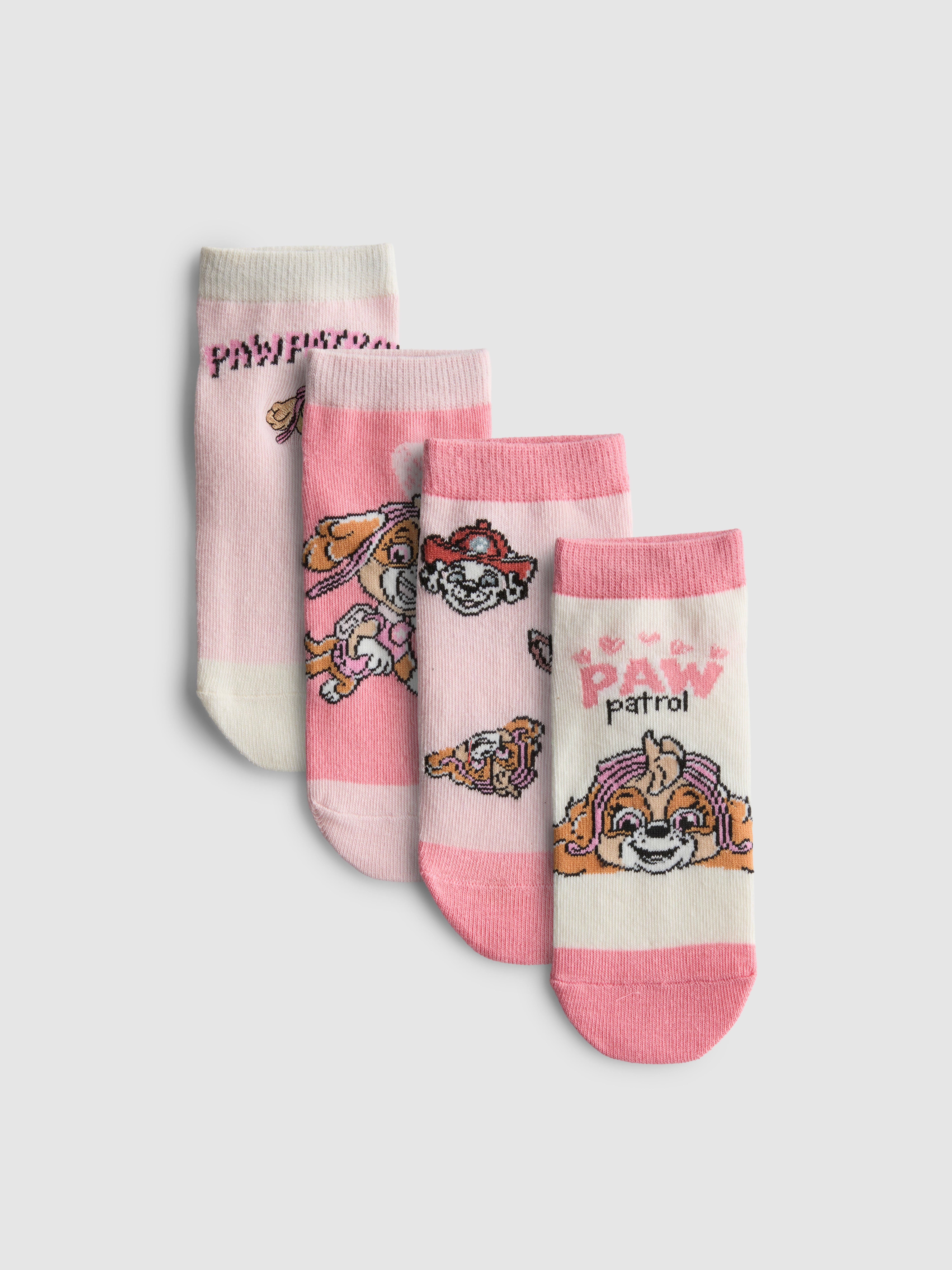 4pk PAW Patrol Trainer Socks