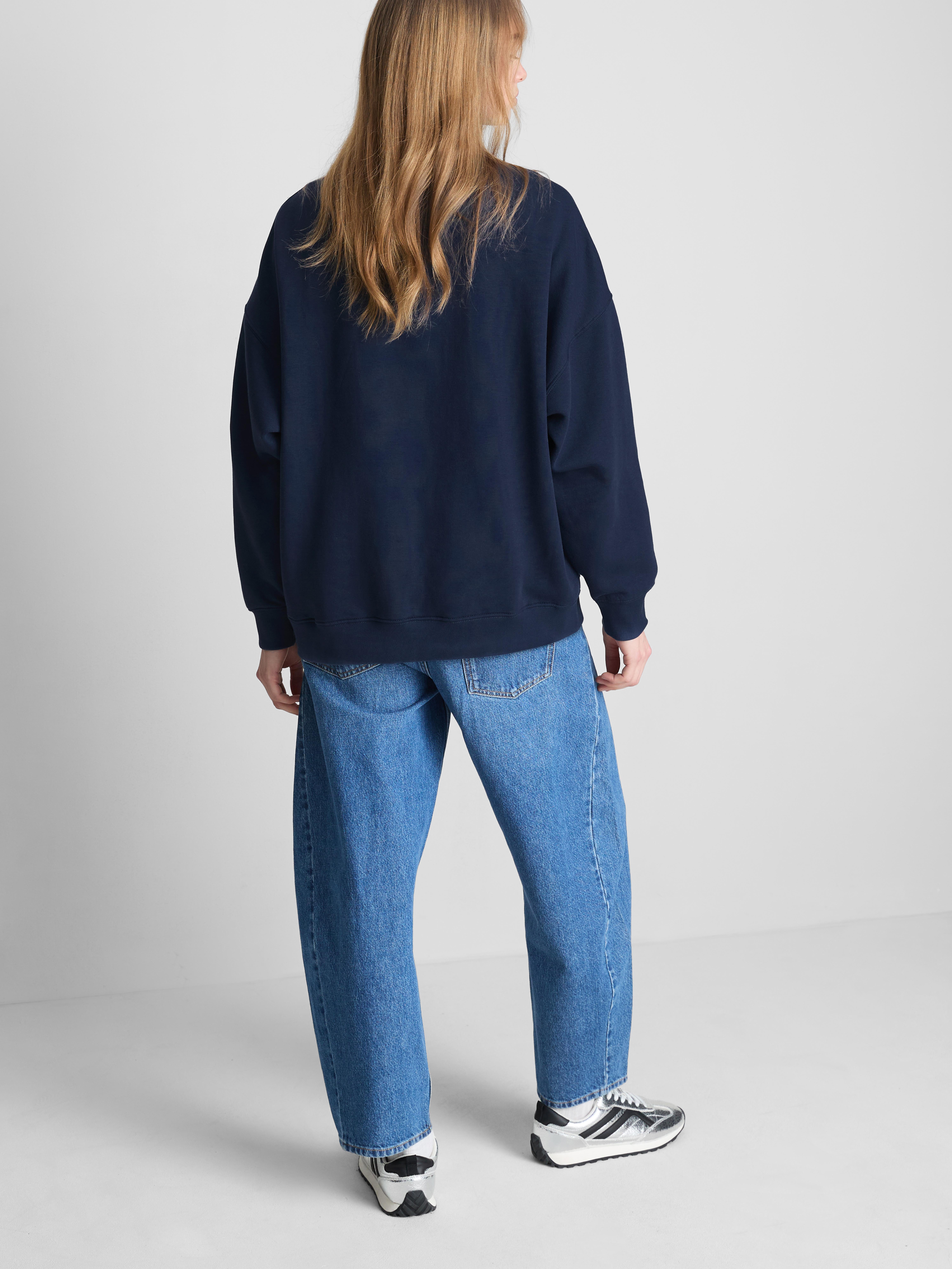 Cotton Blend Relaxed Scotland Sweatshirt