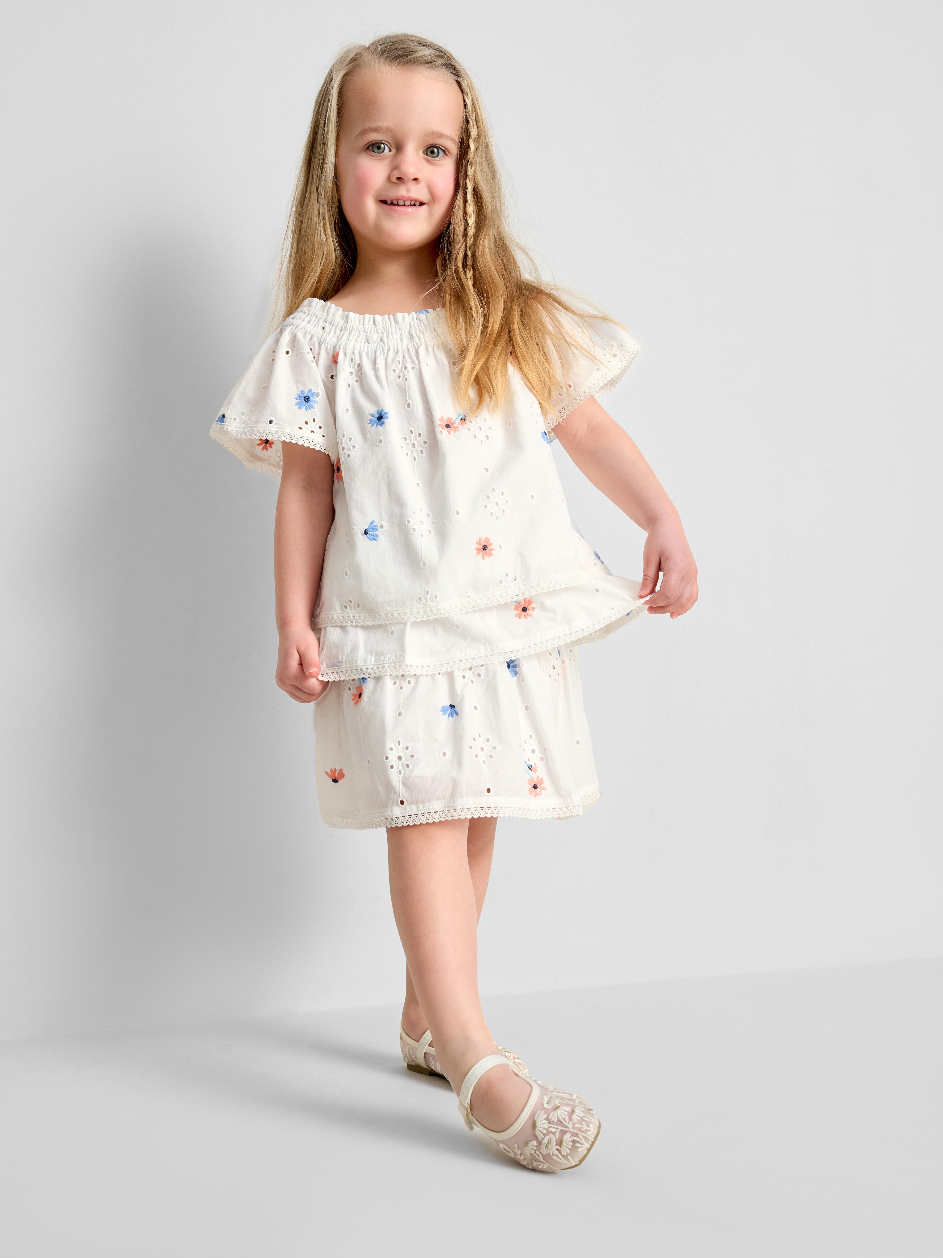 1.5-8yrs | Broderie Anglaise Blouse