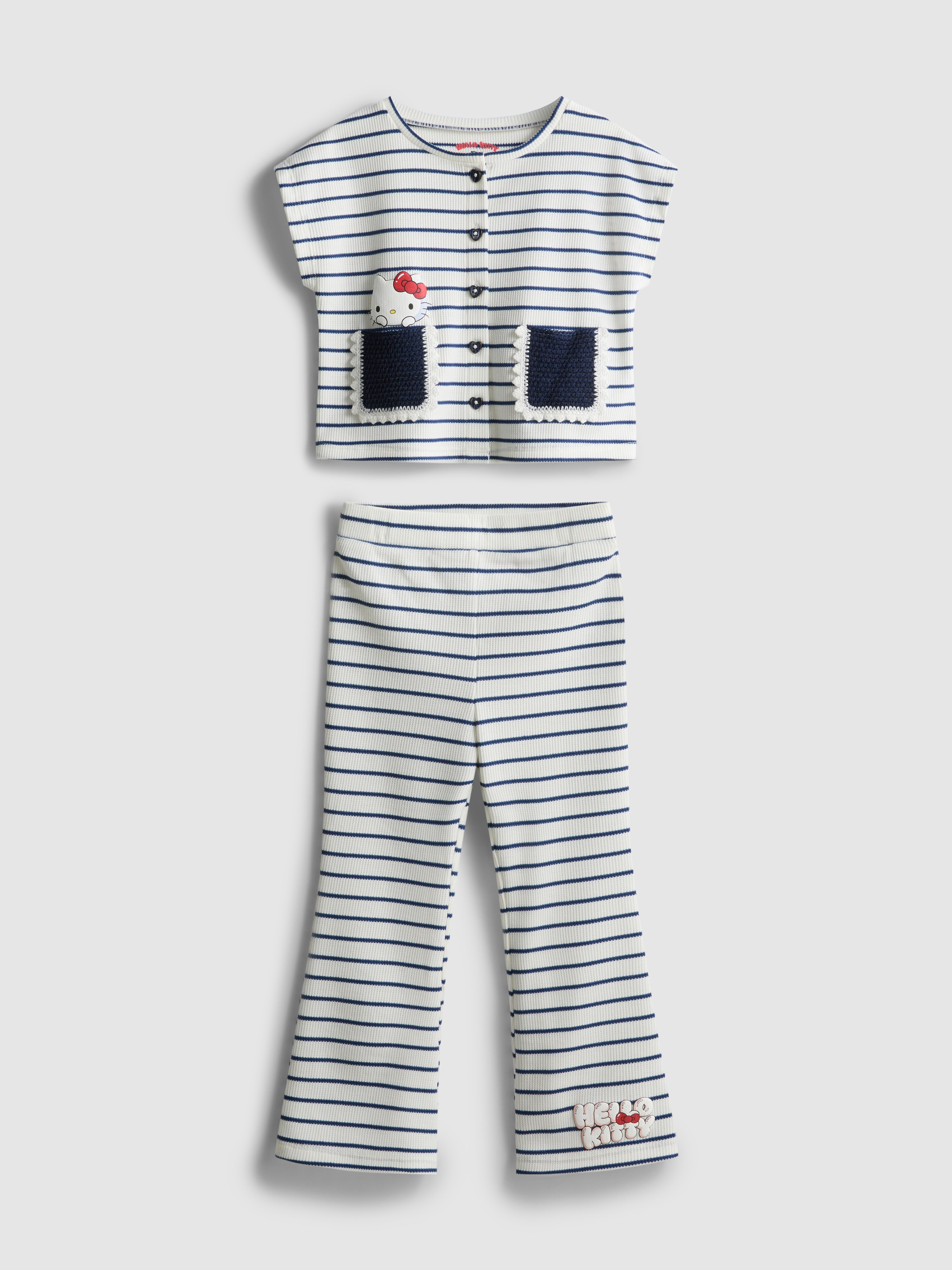 1.5-8yrs | Hello Kitty Top and Flare Leggings Set