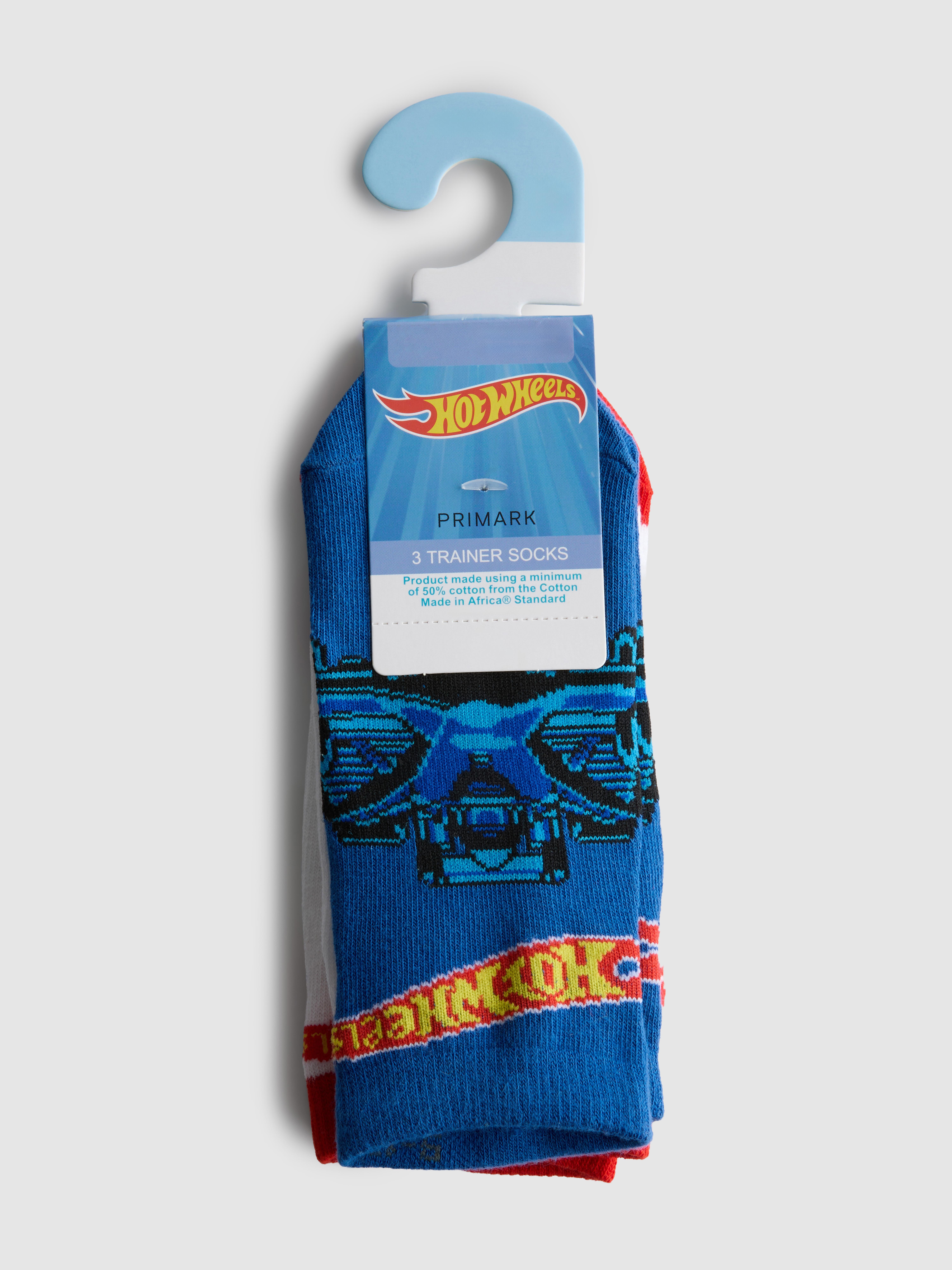 Pack de 3 pares de calcetines de Hot Wheels