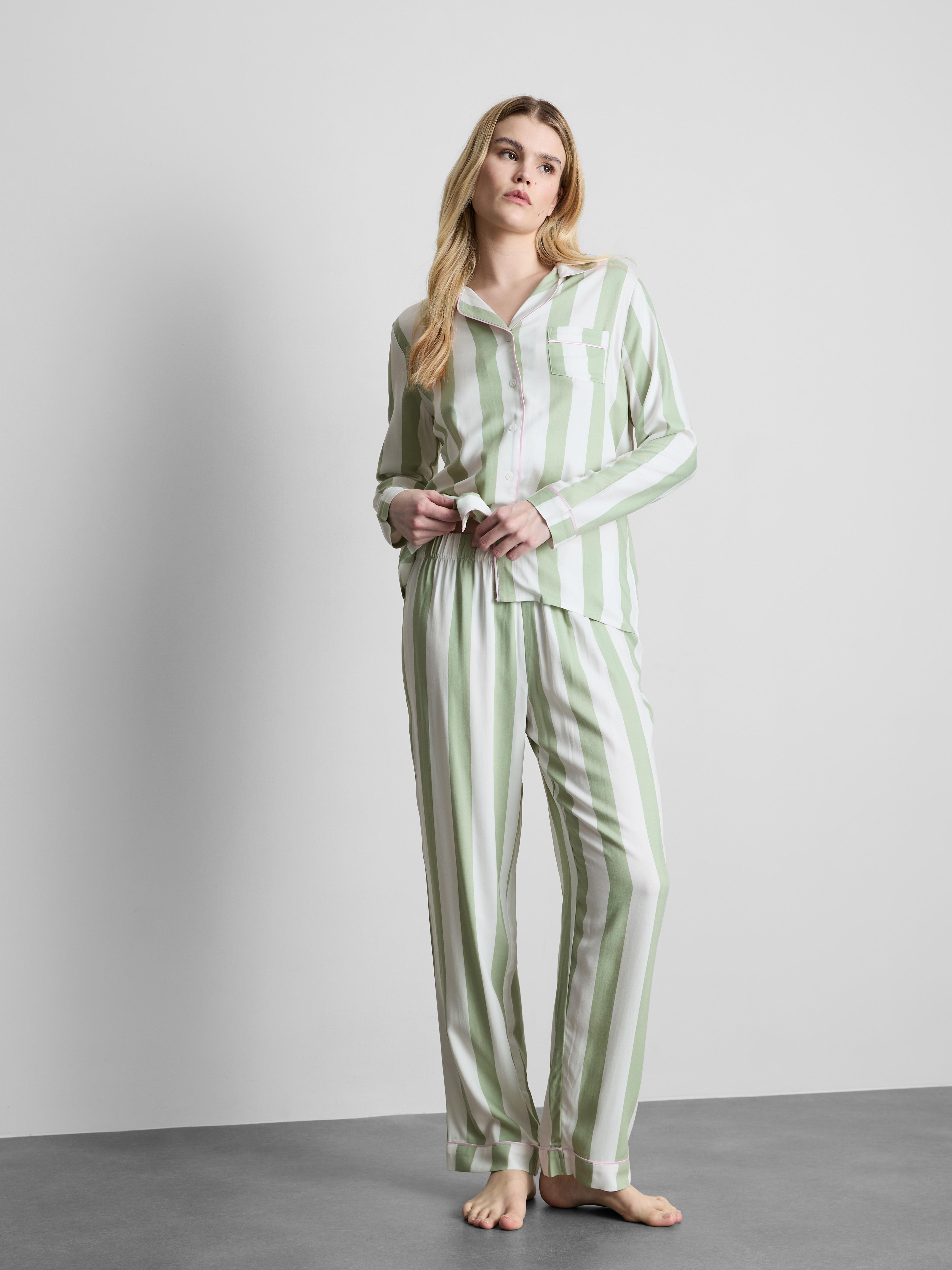 Striped Cotton Boyfriend Pyjamas