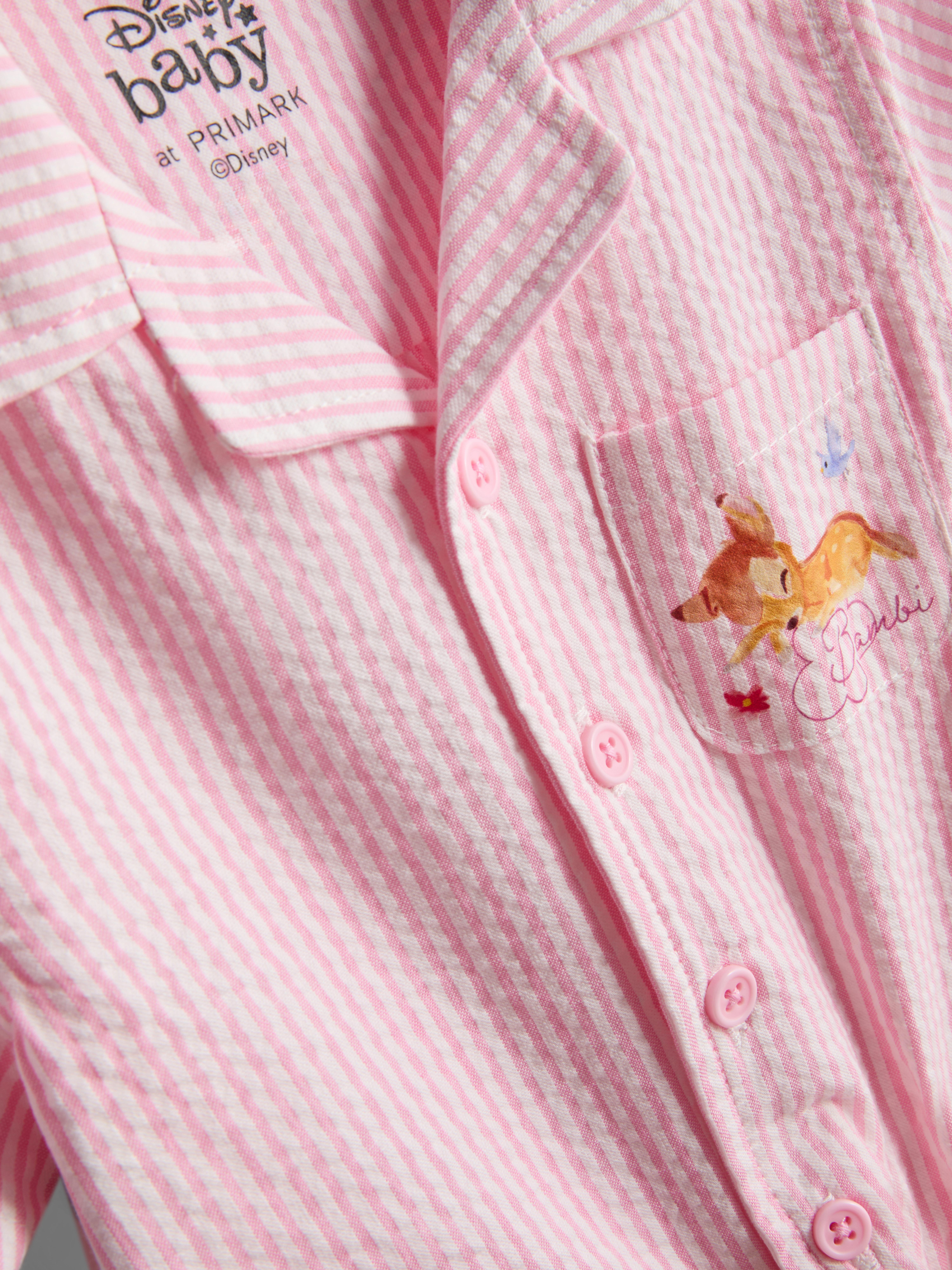 0-36mths | Disney’s Bambi Short Shirt Pyjamas