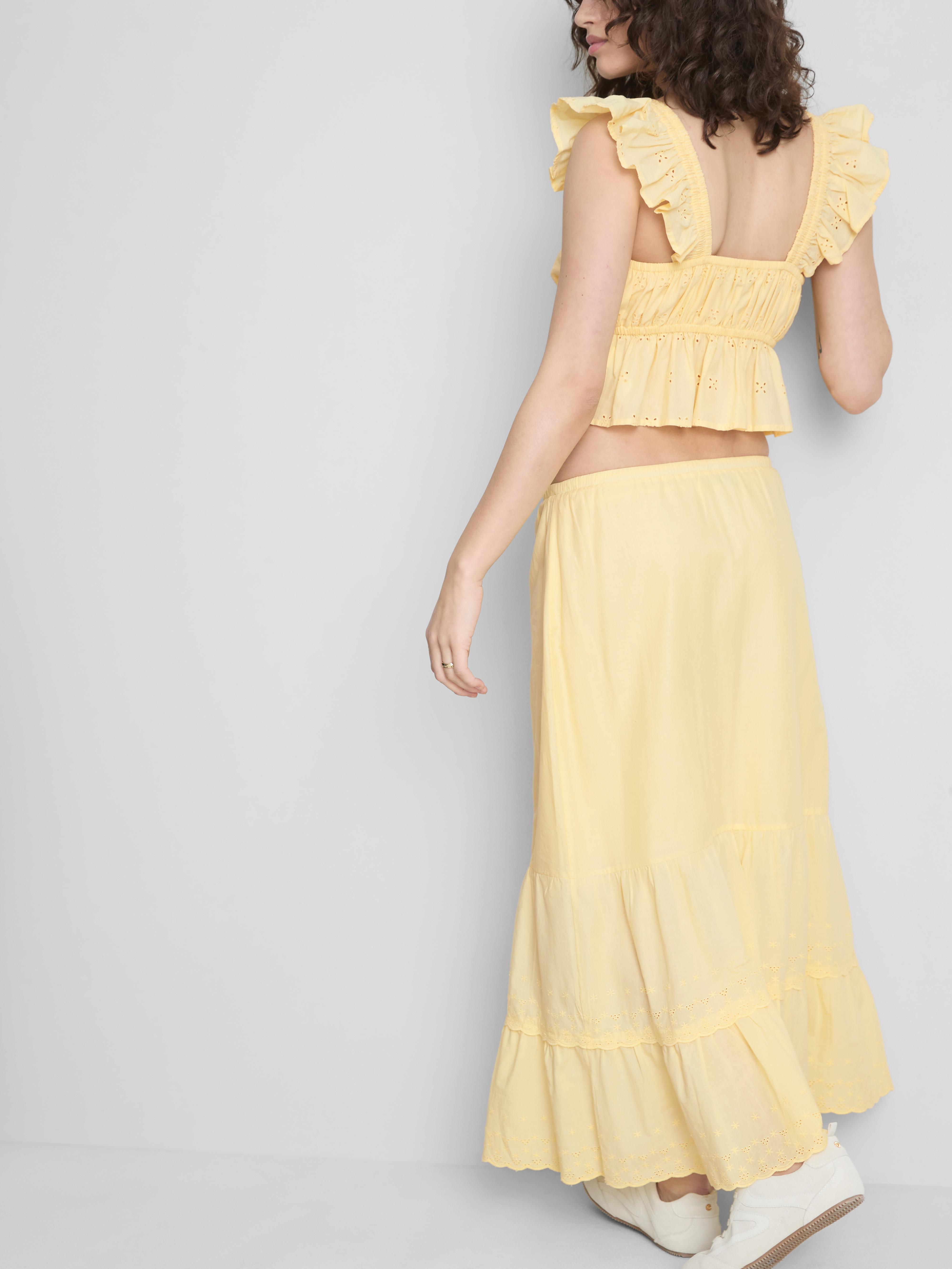 The Primark Scene | Tiered Cotton Maxi Skirt