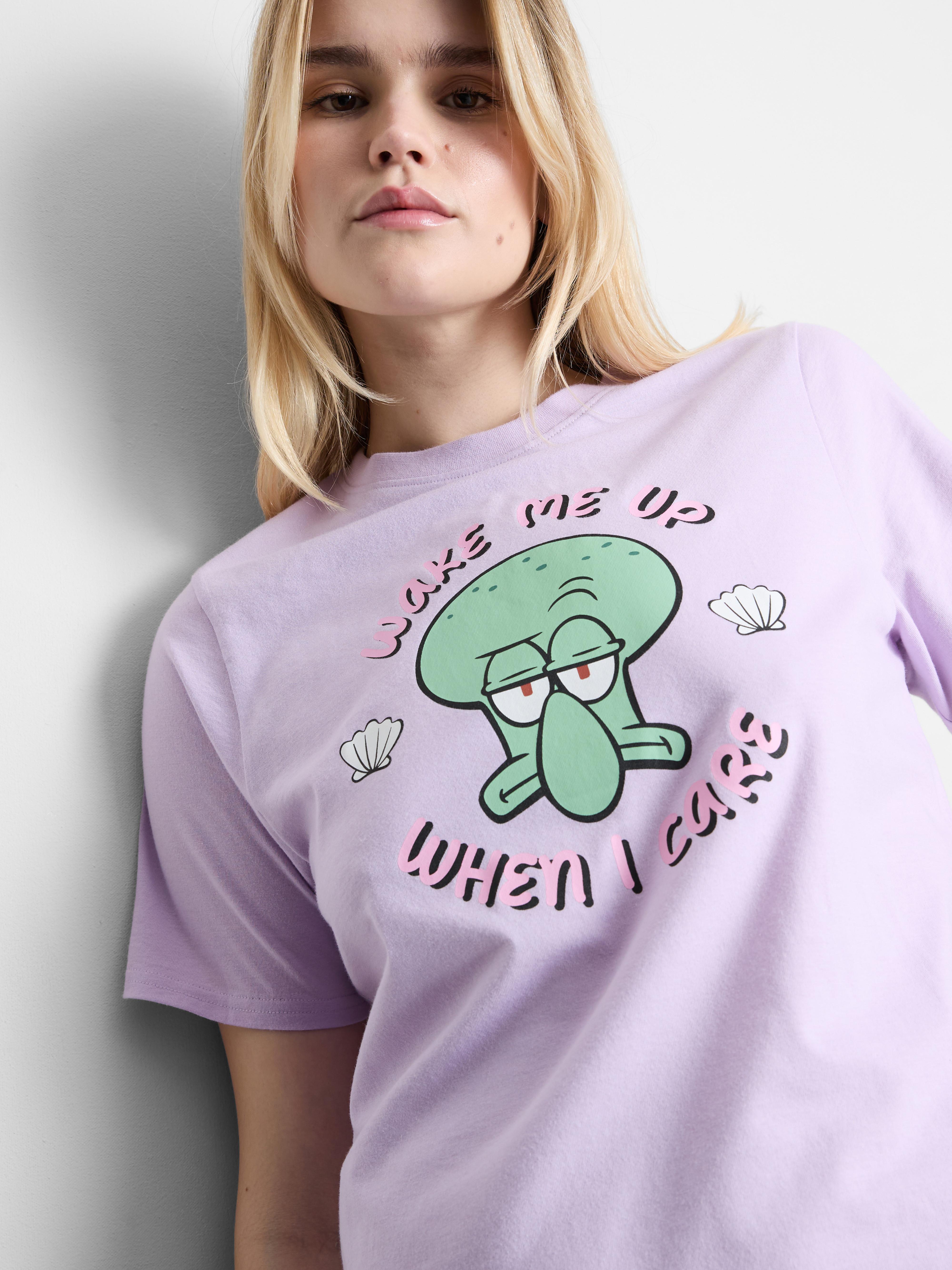 Pijama de algodón con estampado de Bob Esponja