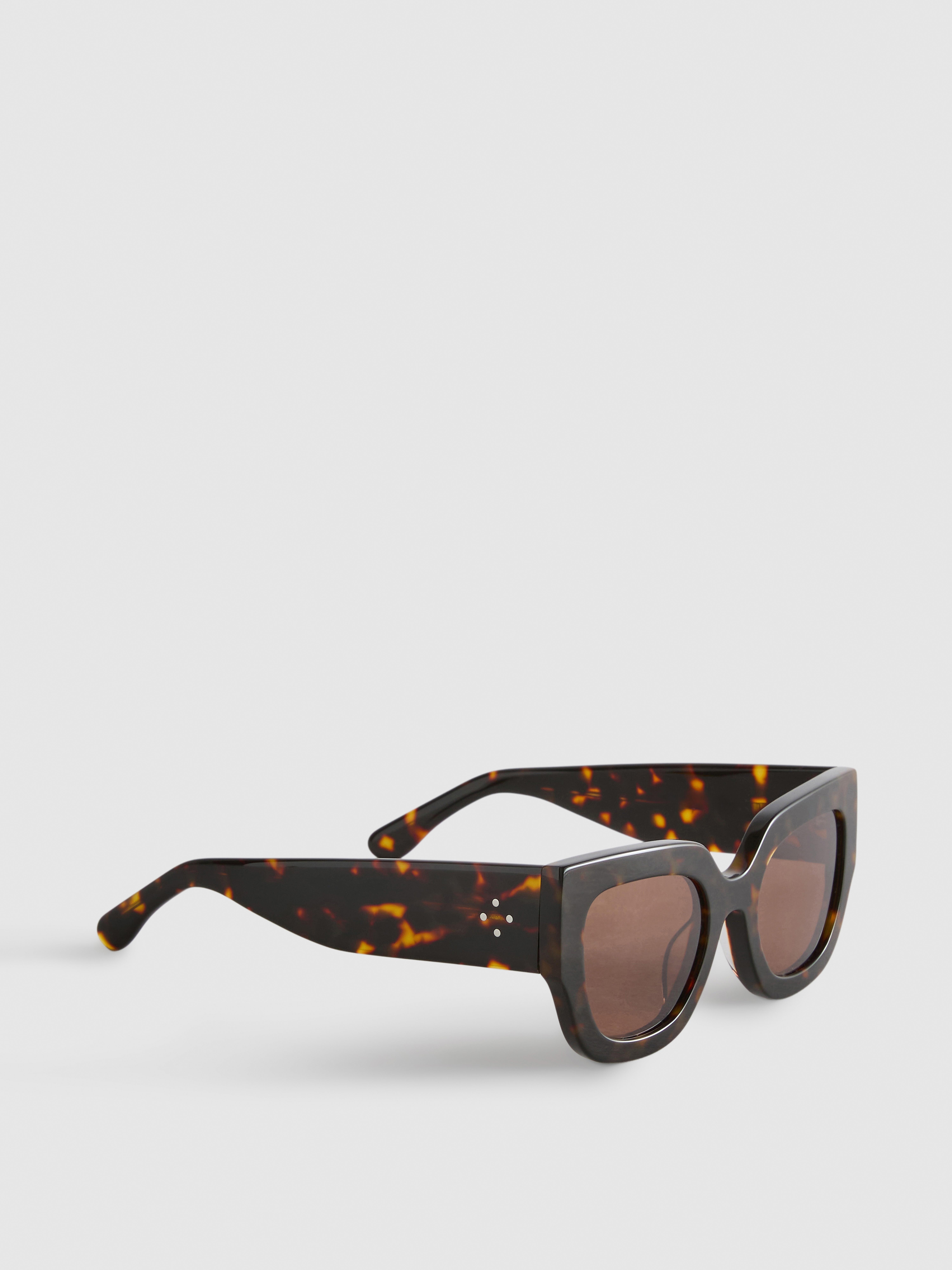 „The Edit“ Oversized-Sonnenbrille aus Acetat