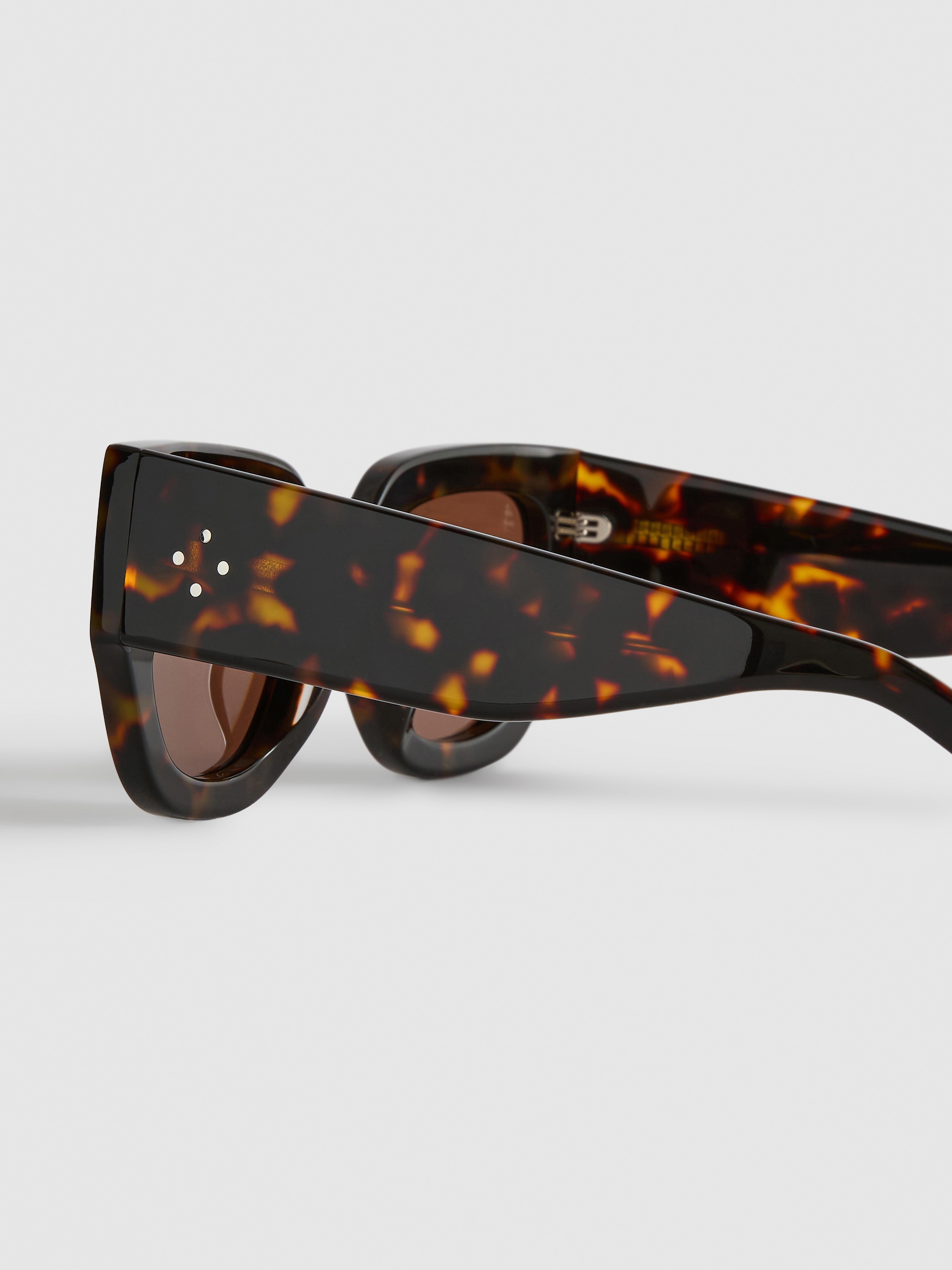 „The Edit“ Oversized-Sonnenbrille aus Acetat