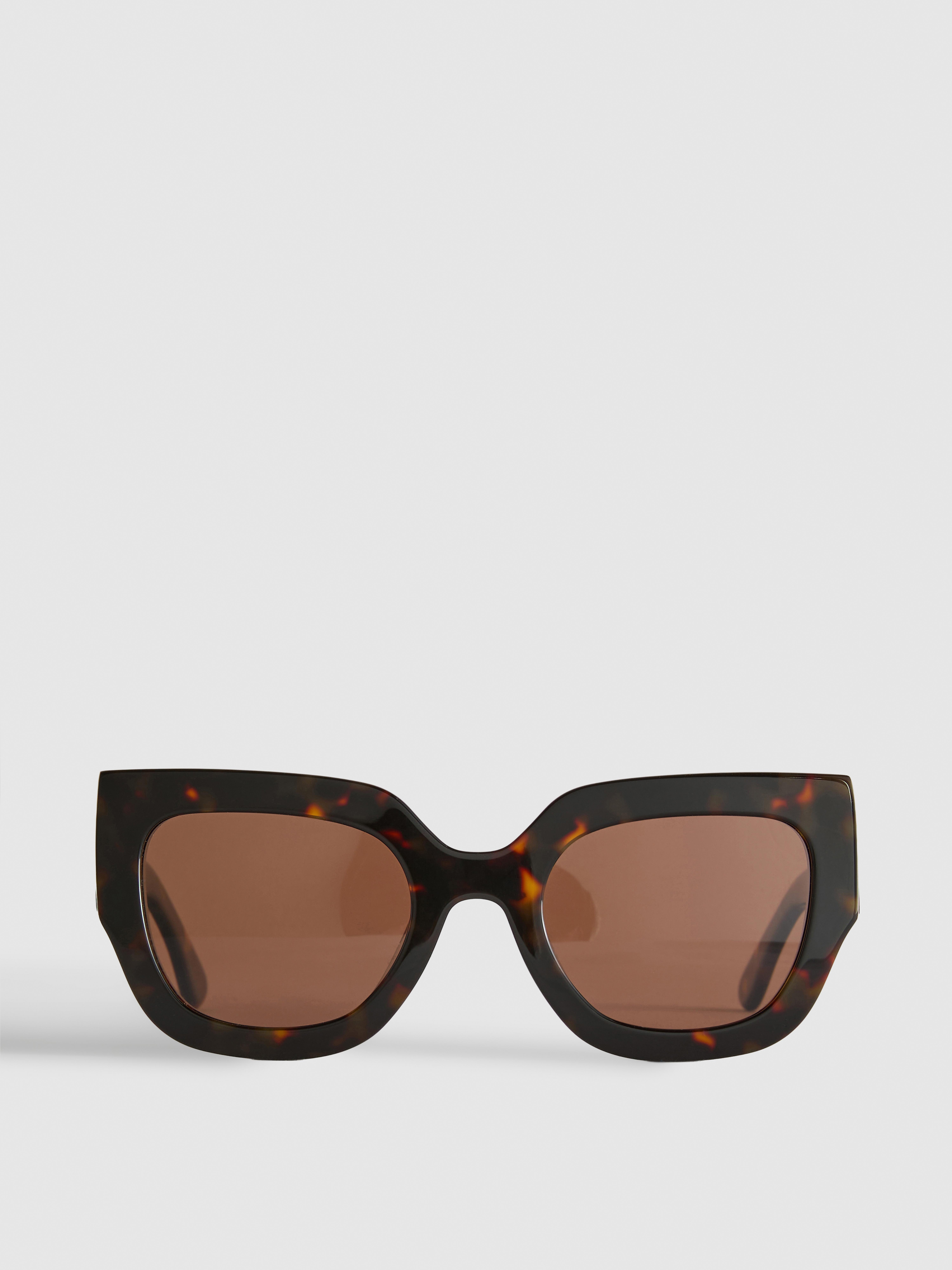„The Edit“ Oversized-Sonnenbrille aus Acetat