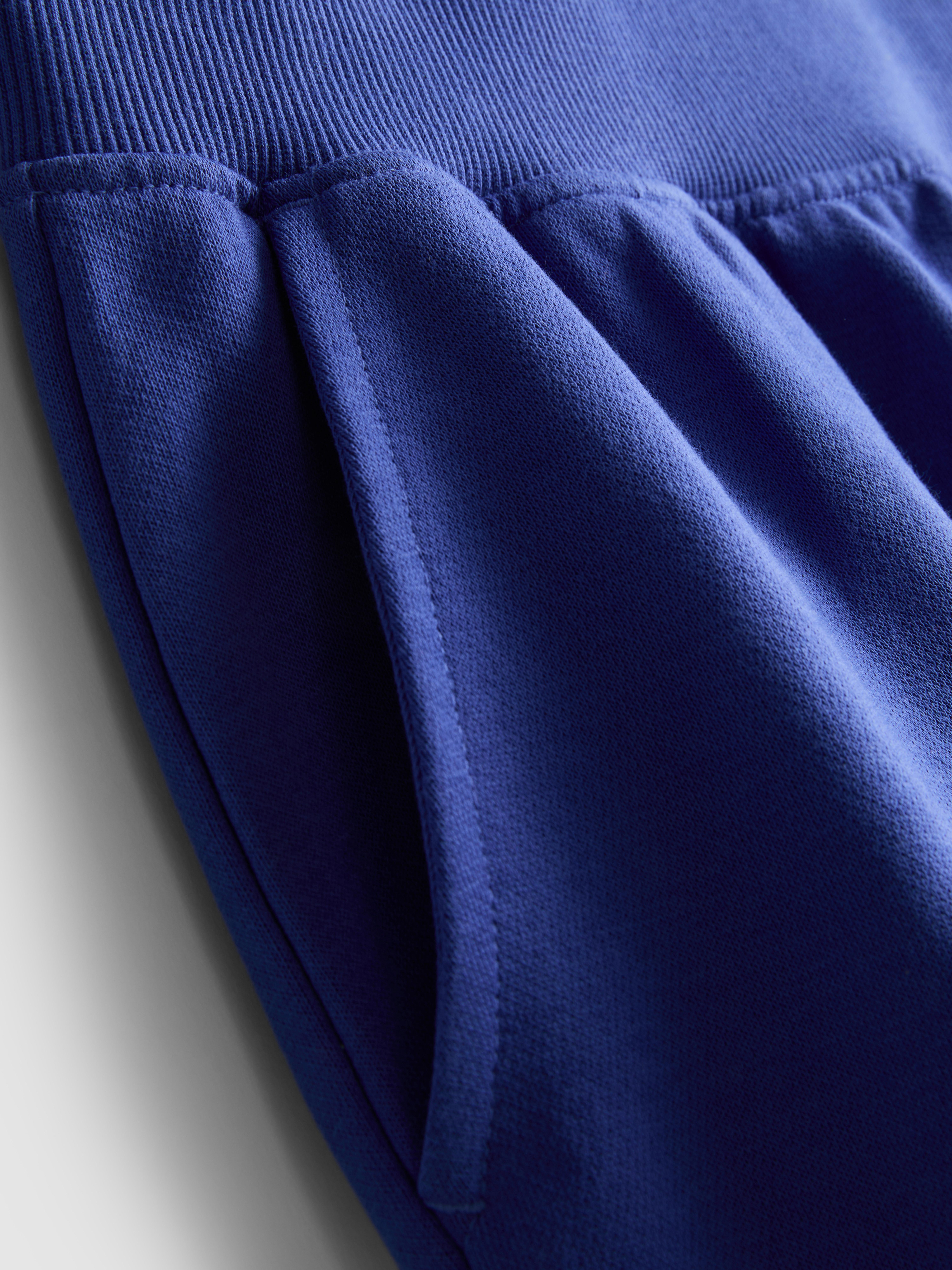 Lounge-Shorts aus Baumwolle mit Schlitz