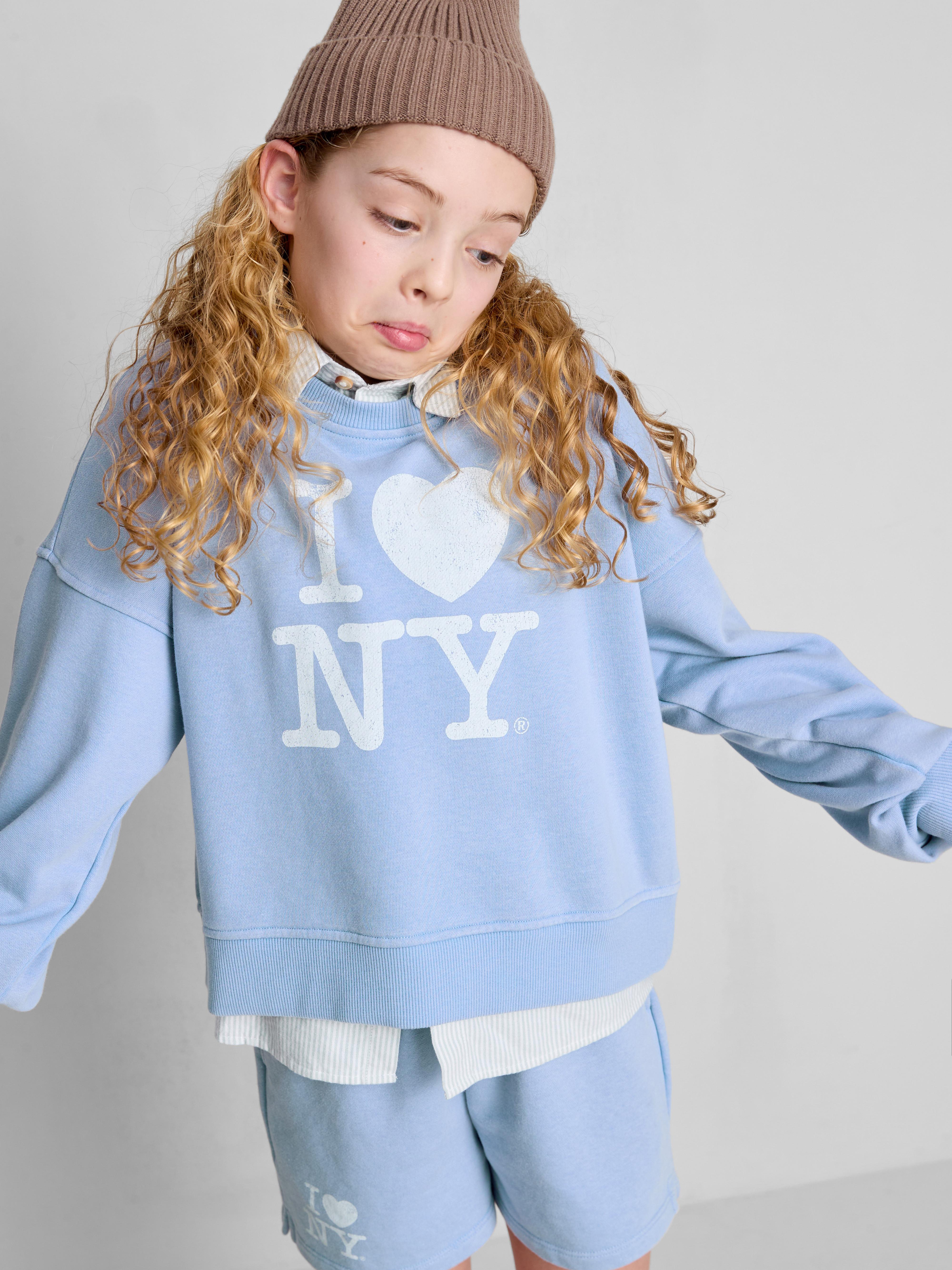7–15 lat | Bluza i szorty I Love New York