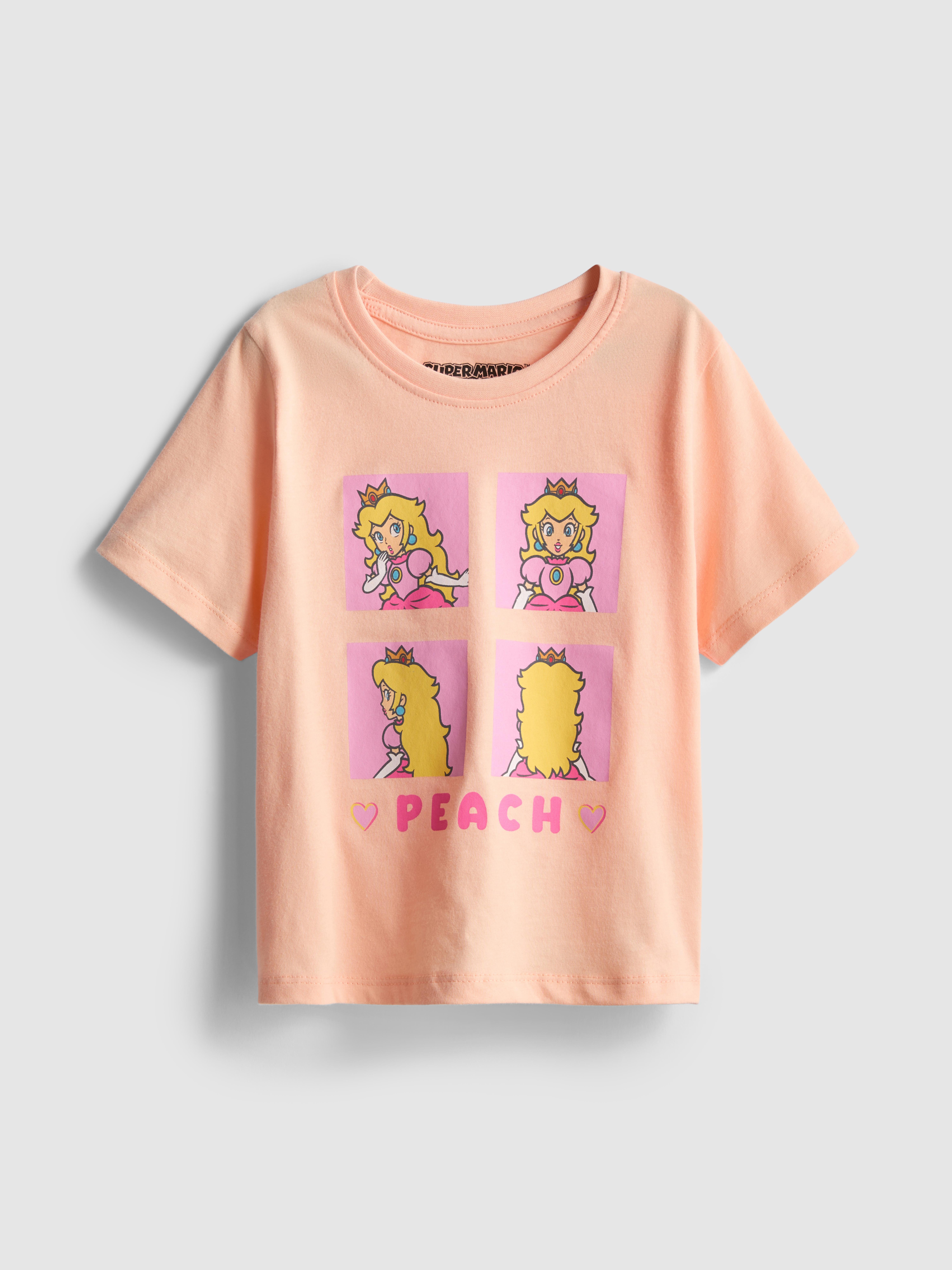1.5-8yrs | Super Mario World Princess Peach T-Shirt