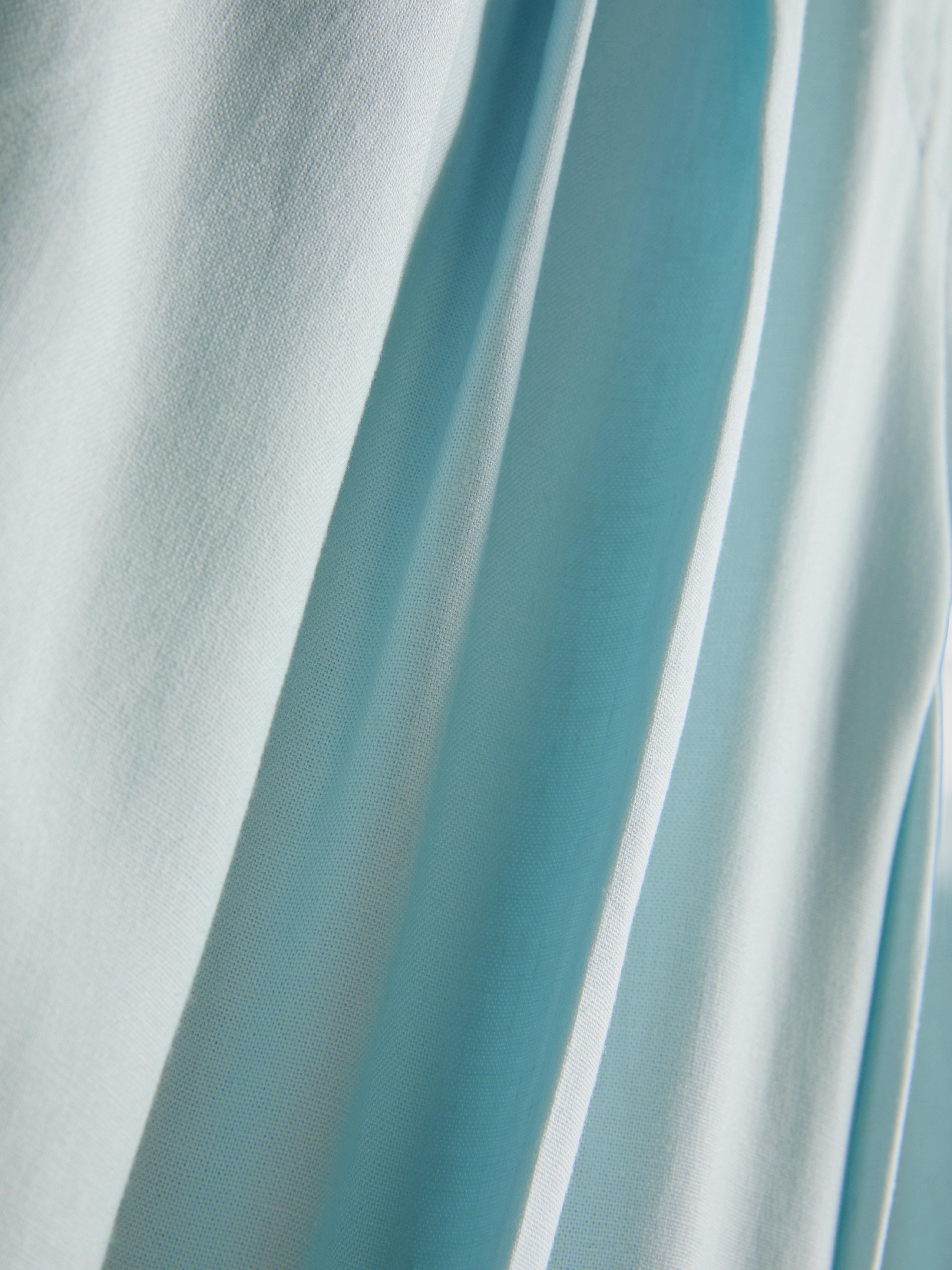 Linen Blend Wide Leg Trousers