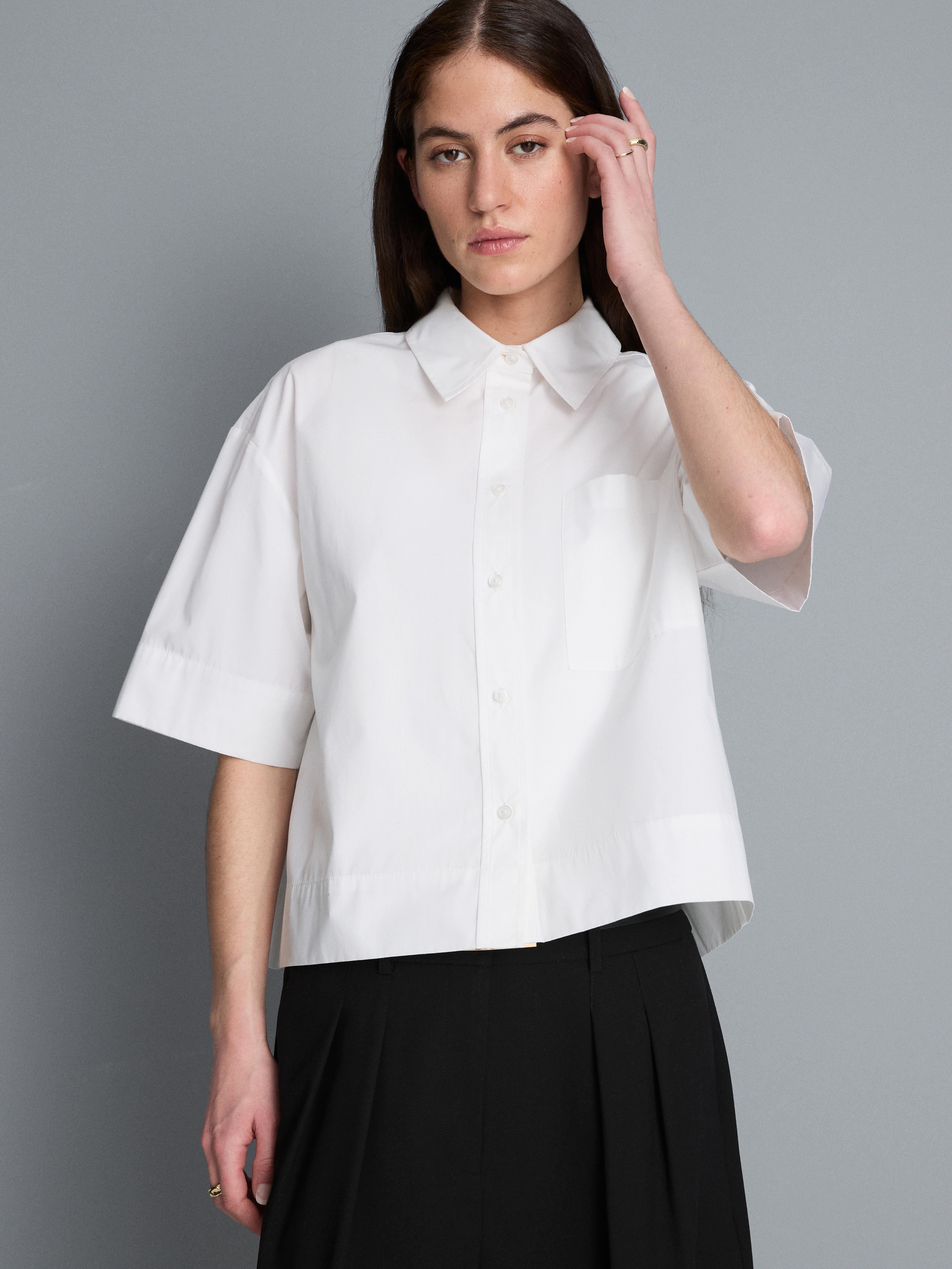 Ultimate Cotton Short Sleeve Boxy Shirt