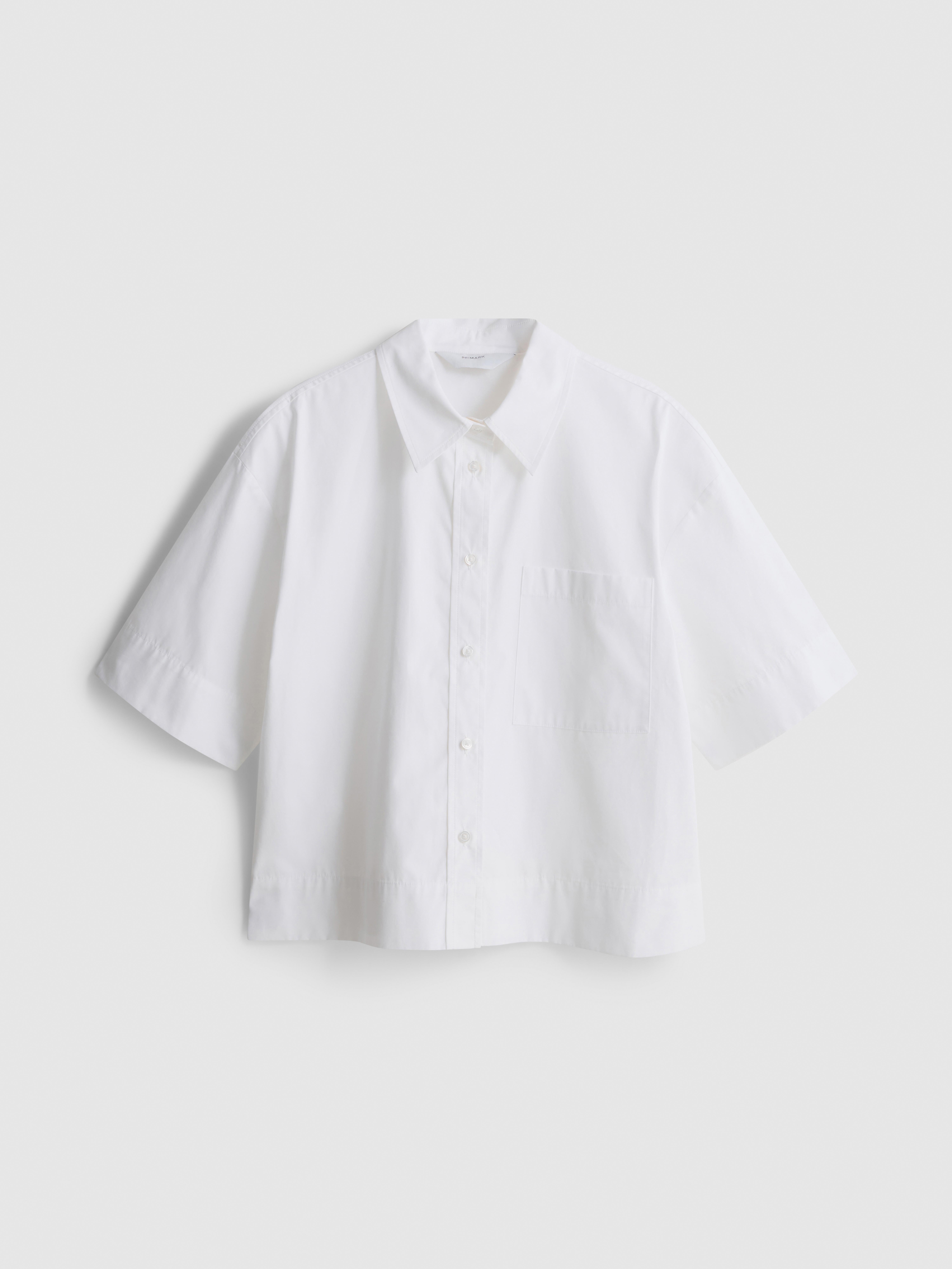 Ultimate Cotton Short Sleeve Boxy Shirt