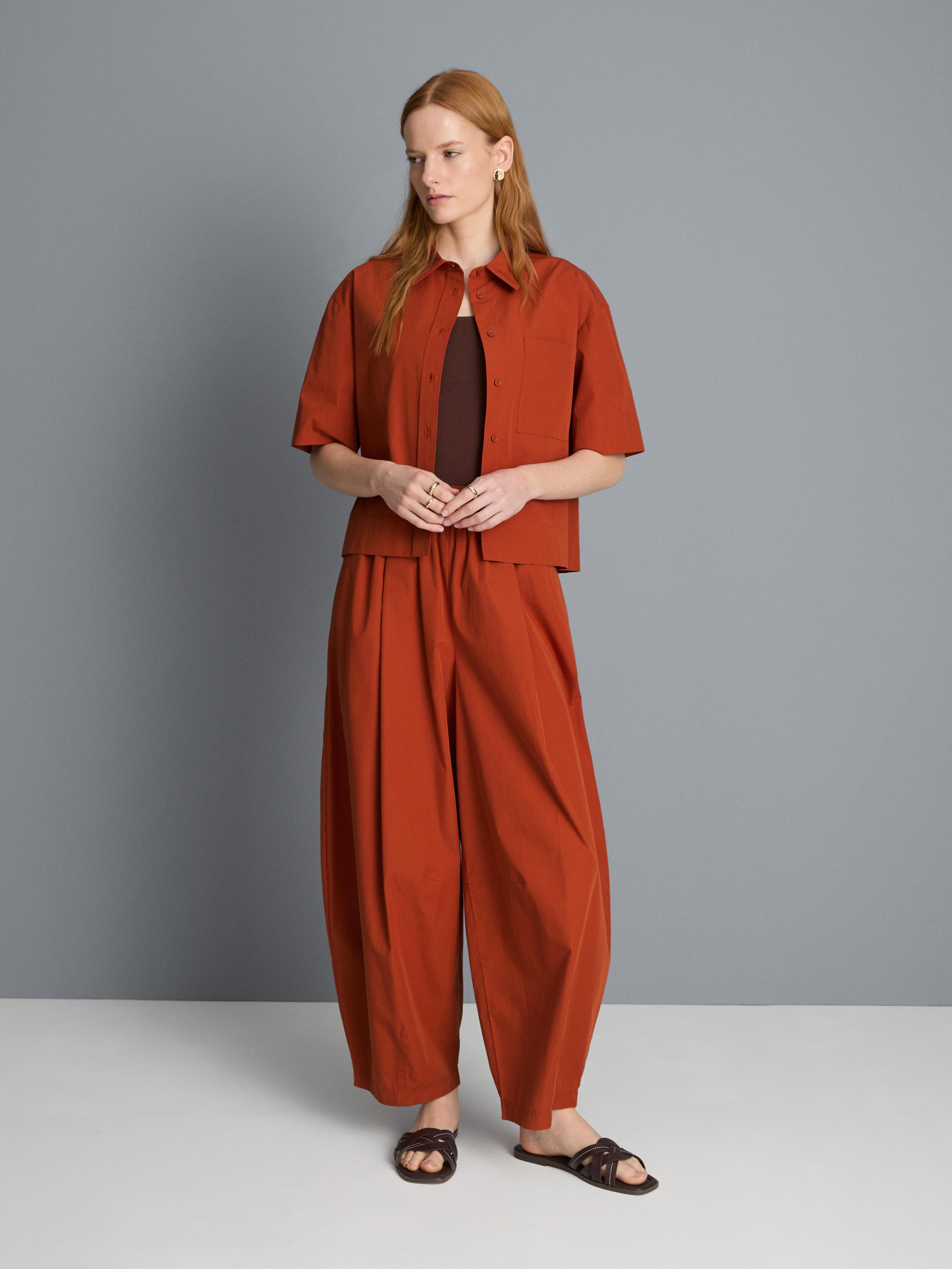 Ultimate Cotton Short Sleeve Boxy Shirt