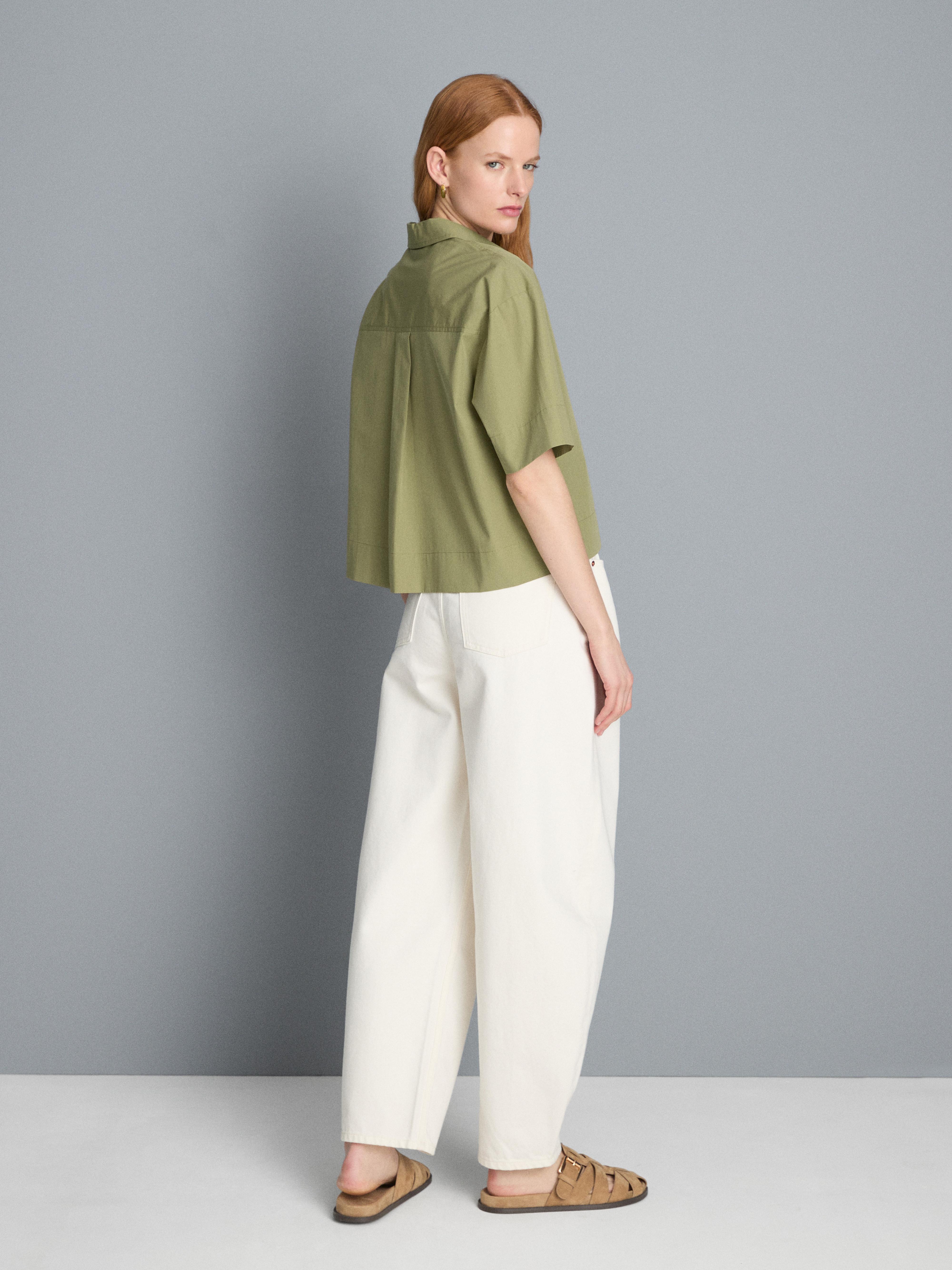 Ultimate Cotton Short-Sleeve Boxy Shirt