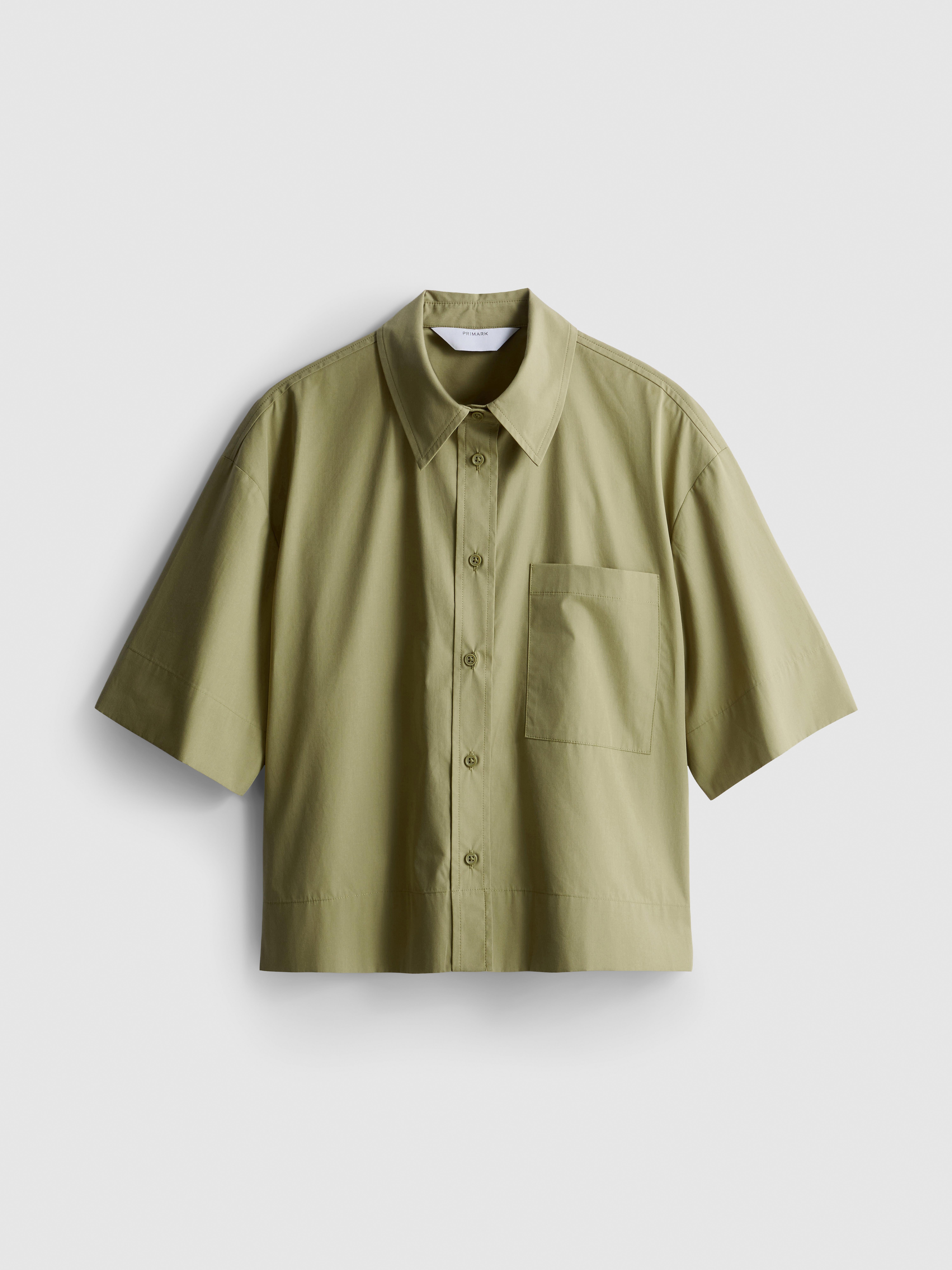 Ultimate Cotton Short-Sleeve Boxy Shirt