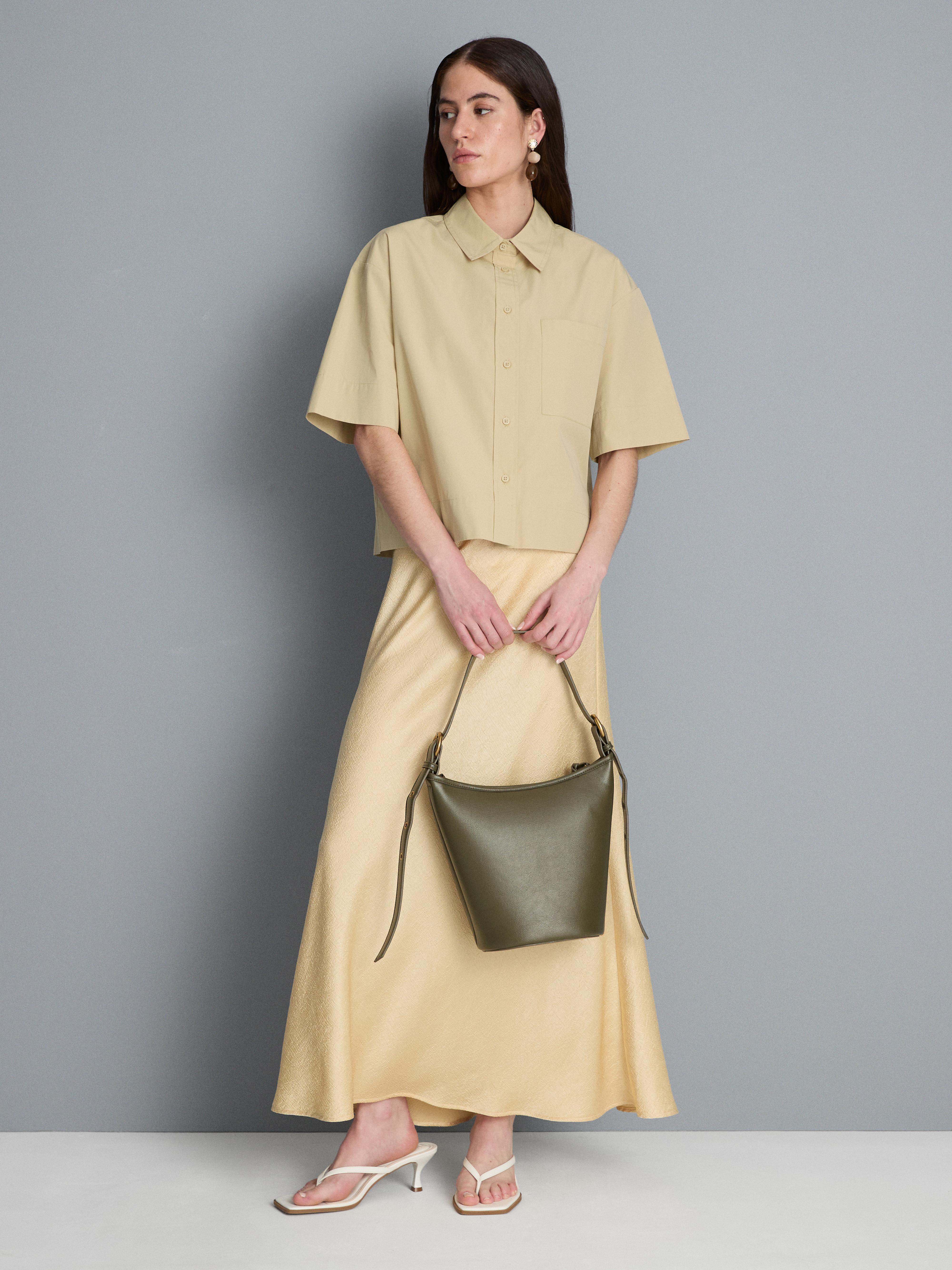 Ultimate Cotton Short Sleeve Boxy Shirt