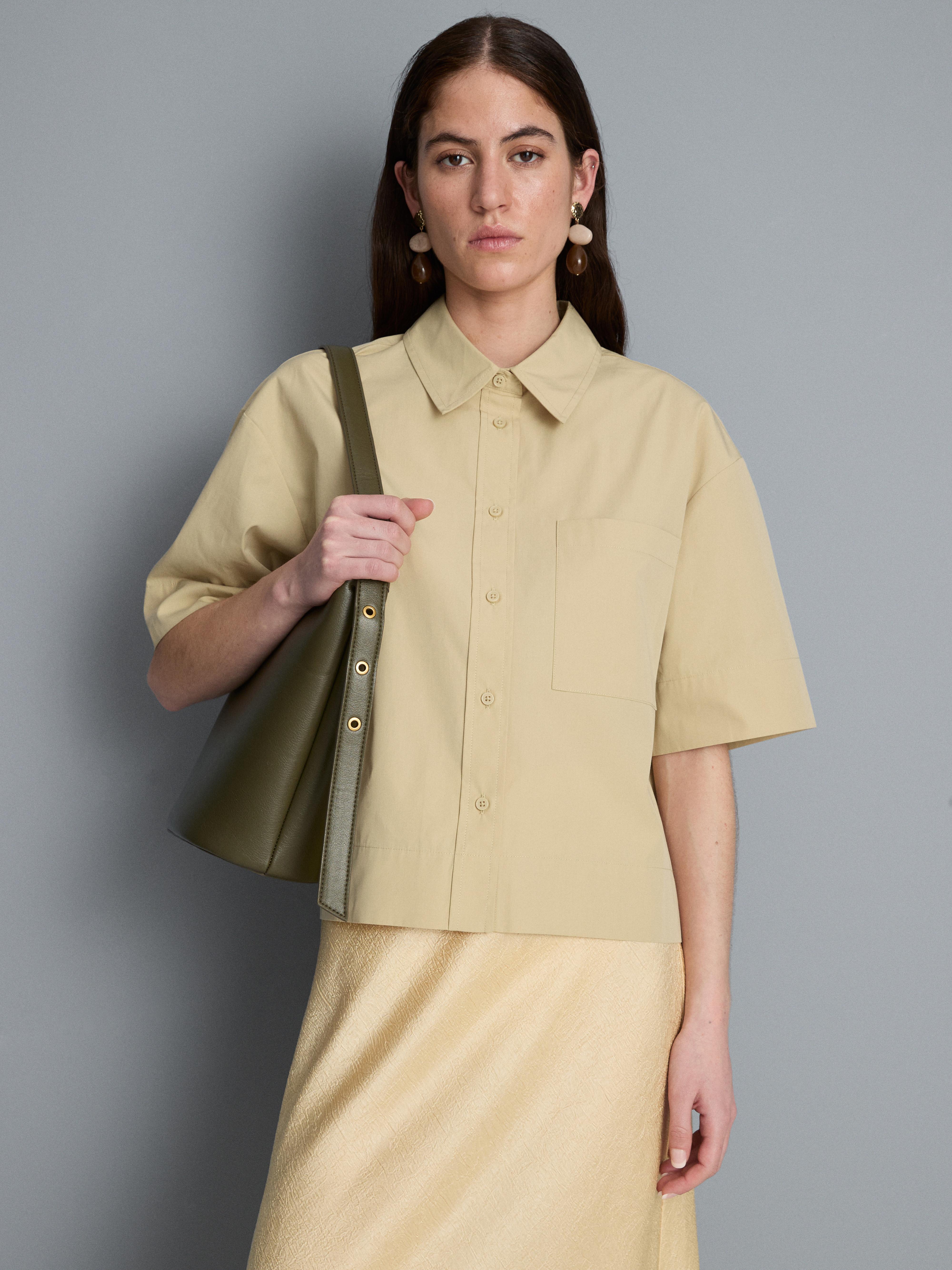 Ultimate Cotton Short Sleeve Boxy Shirt