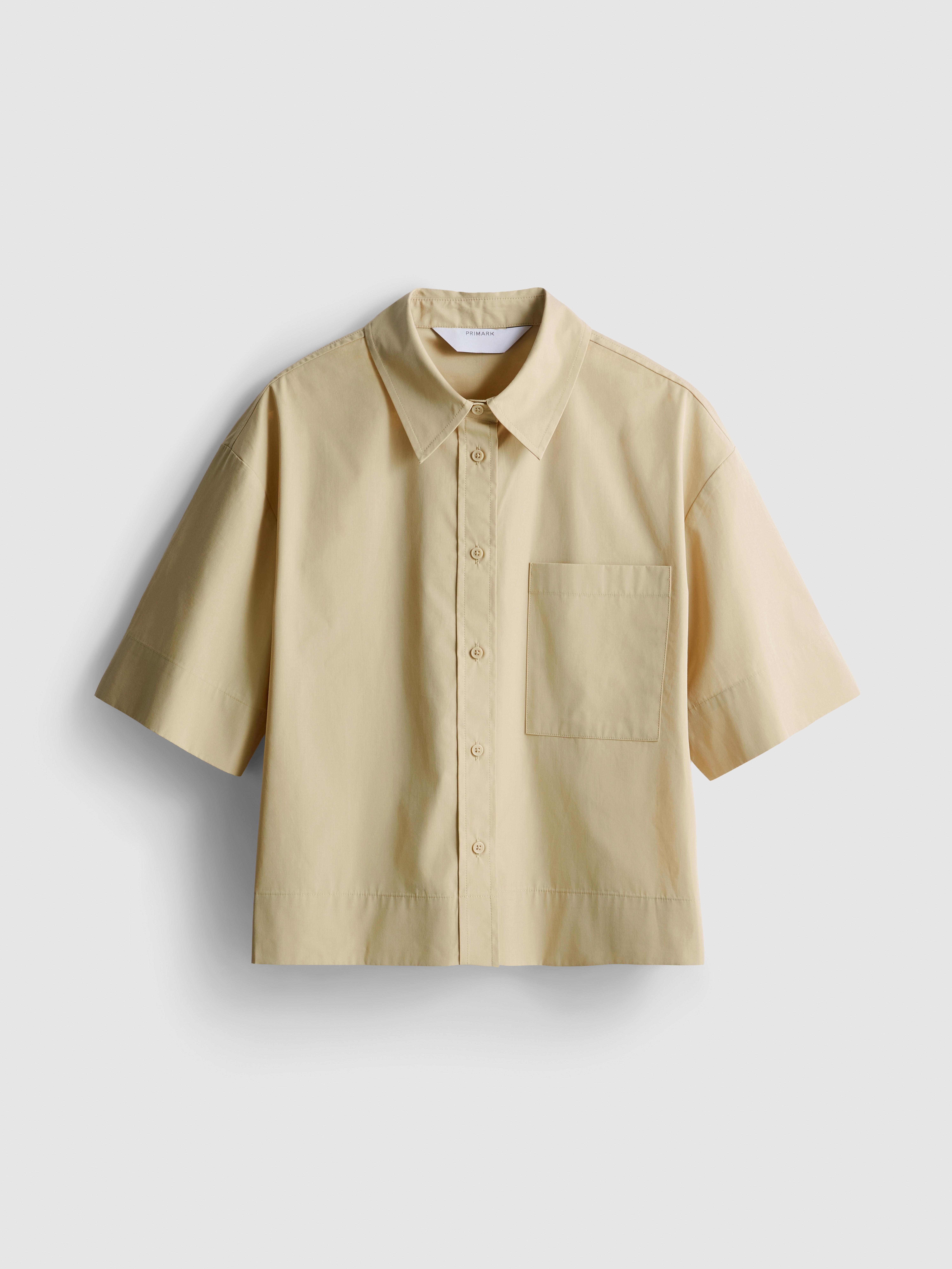 Ultimate Cotton Short Sleeve Boxy Shirt