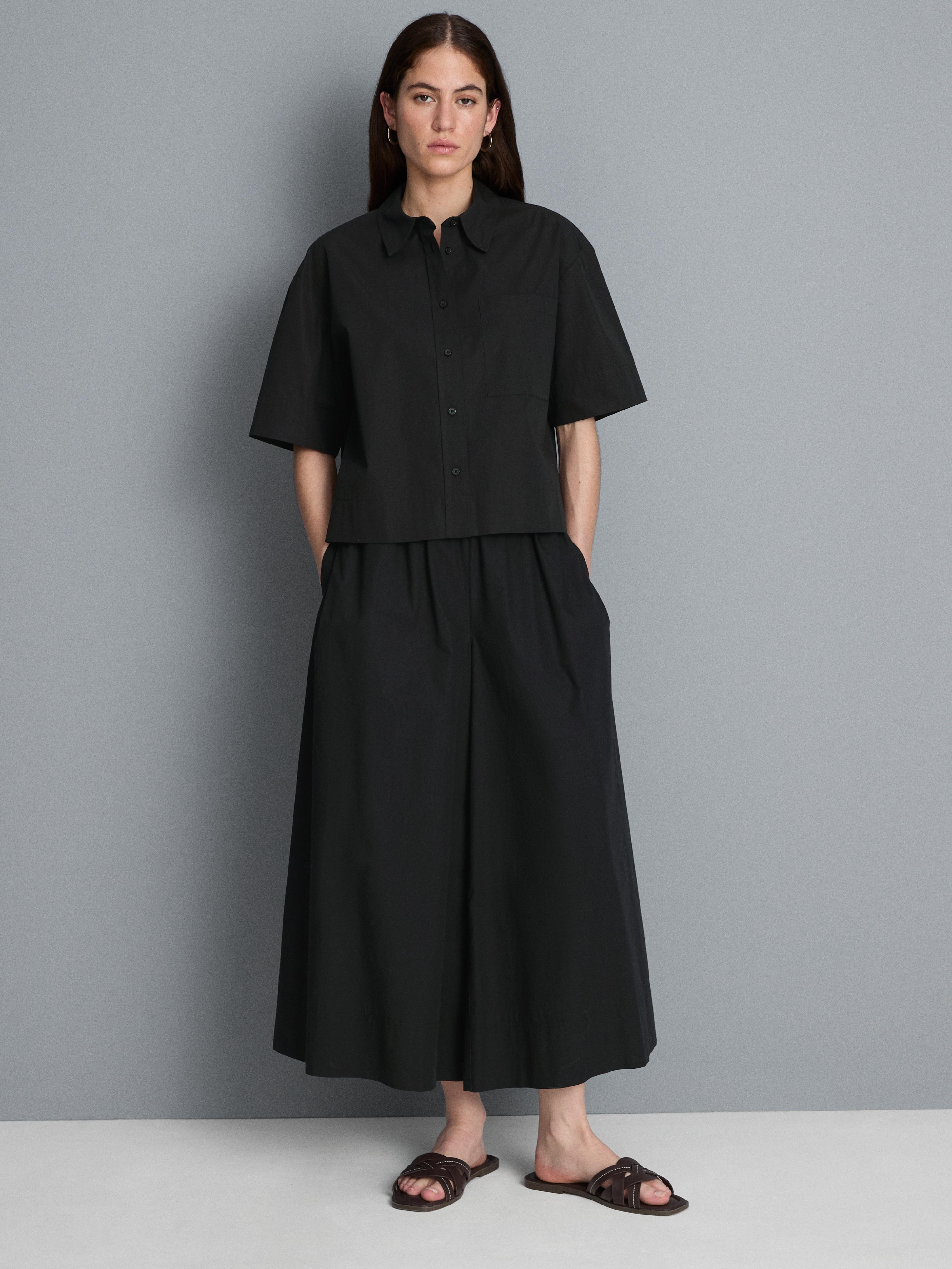 Ultimate Cotton Short Sleeve Boxy Shirt