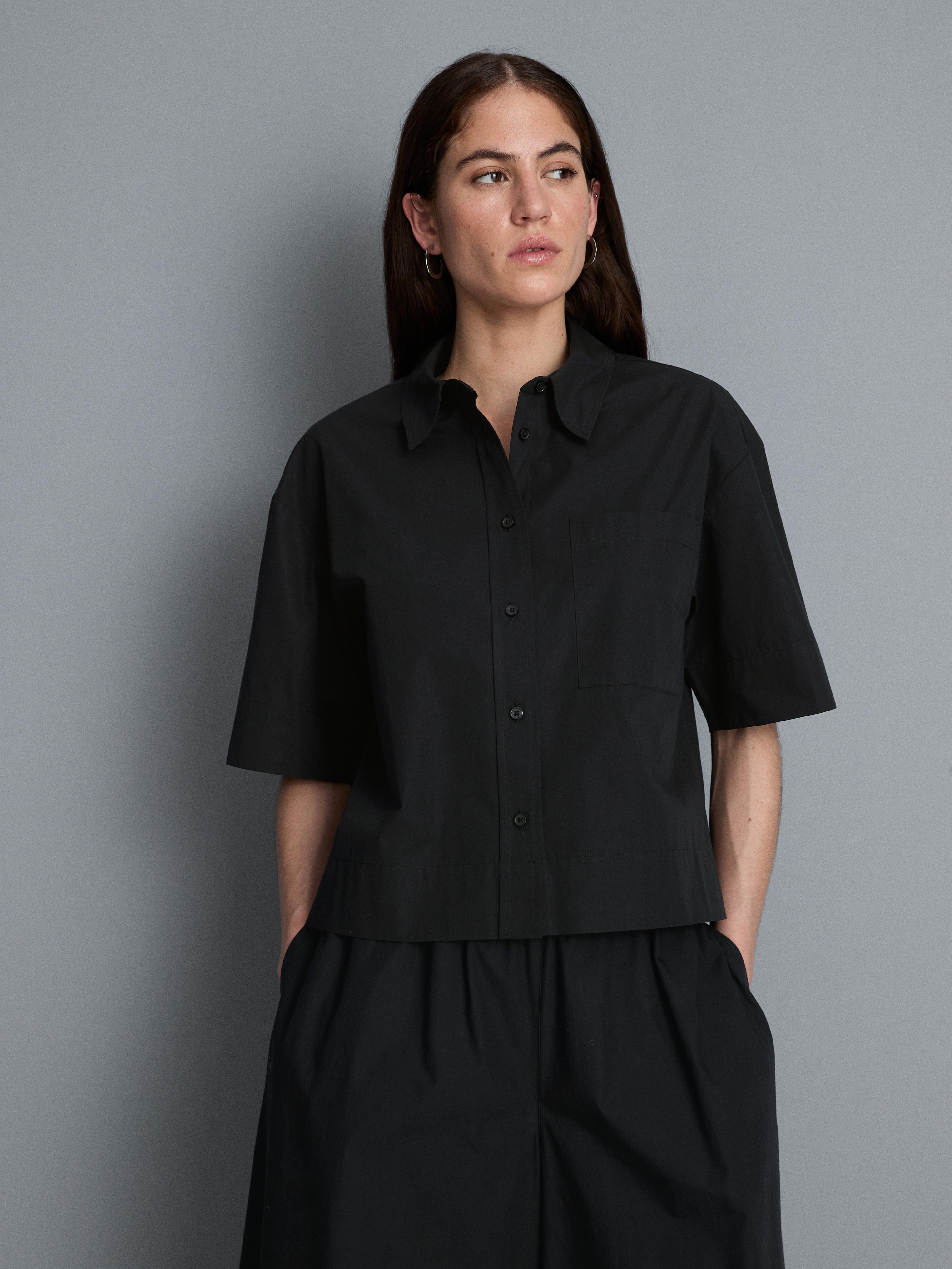 Ultimate Cotton Short Sleeve Boxy Shirt