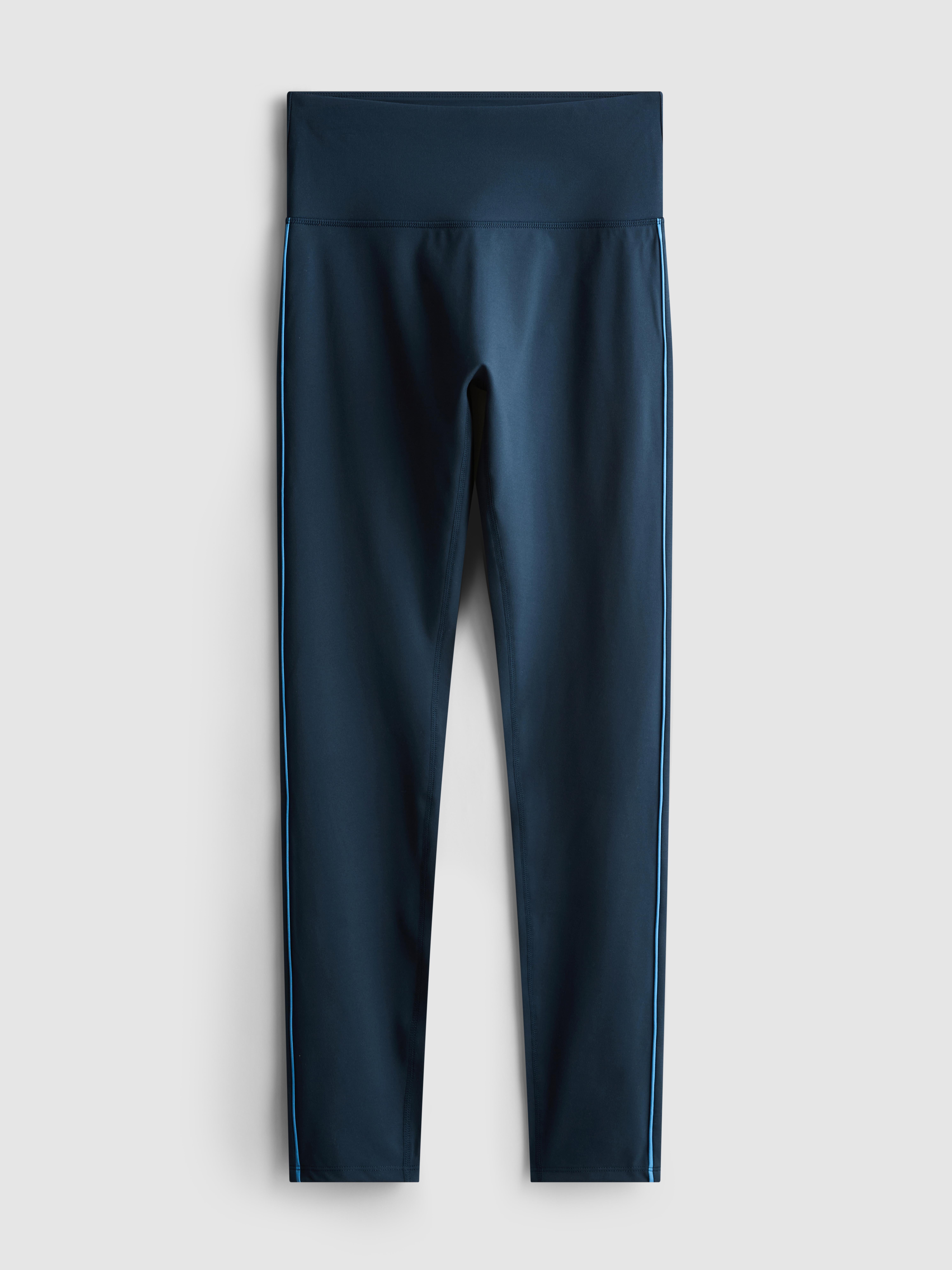 Leggings deportivos de sujeción suave con detalle de ribetes