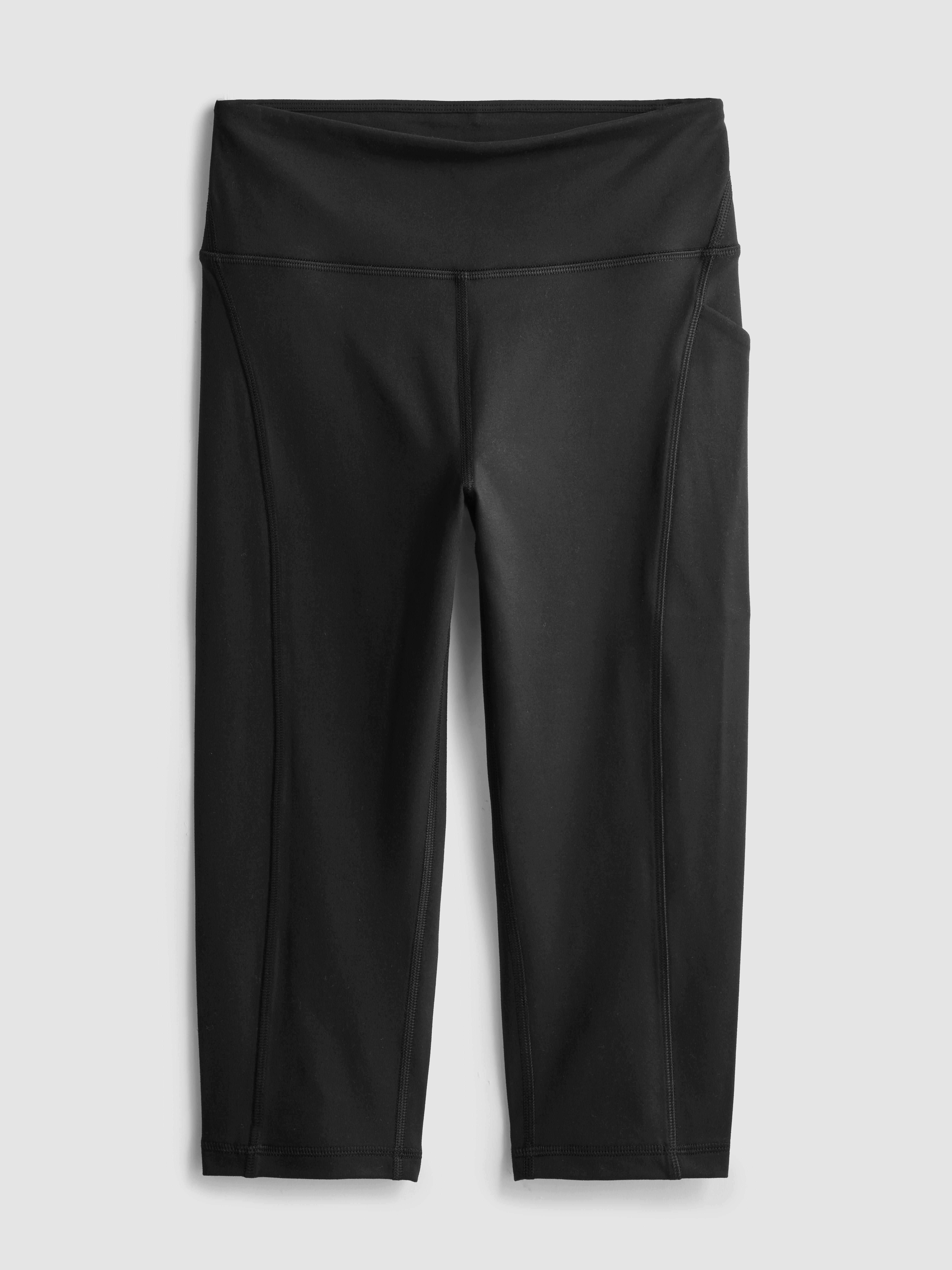 High Waisted Smooth Support Active Capri Leggings