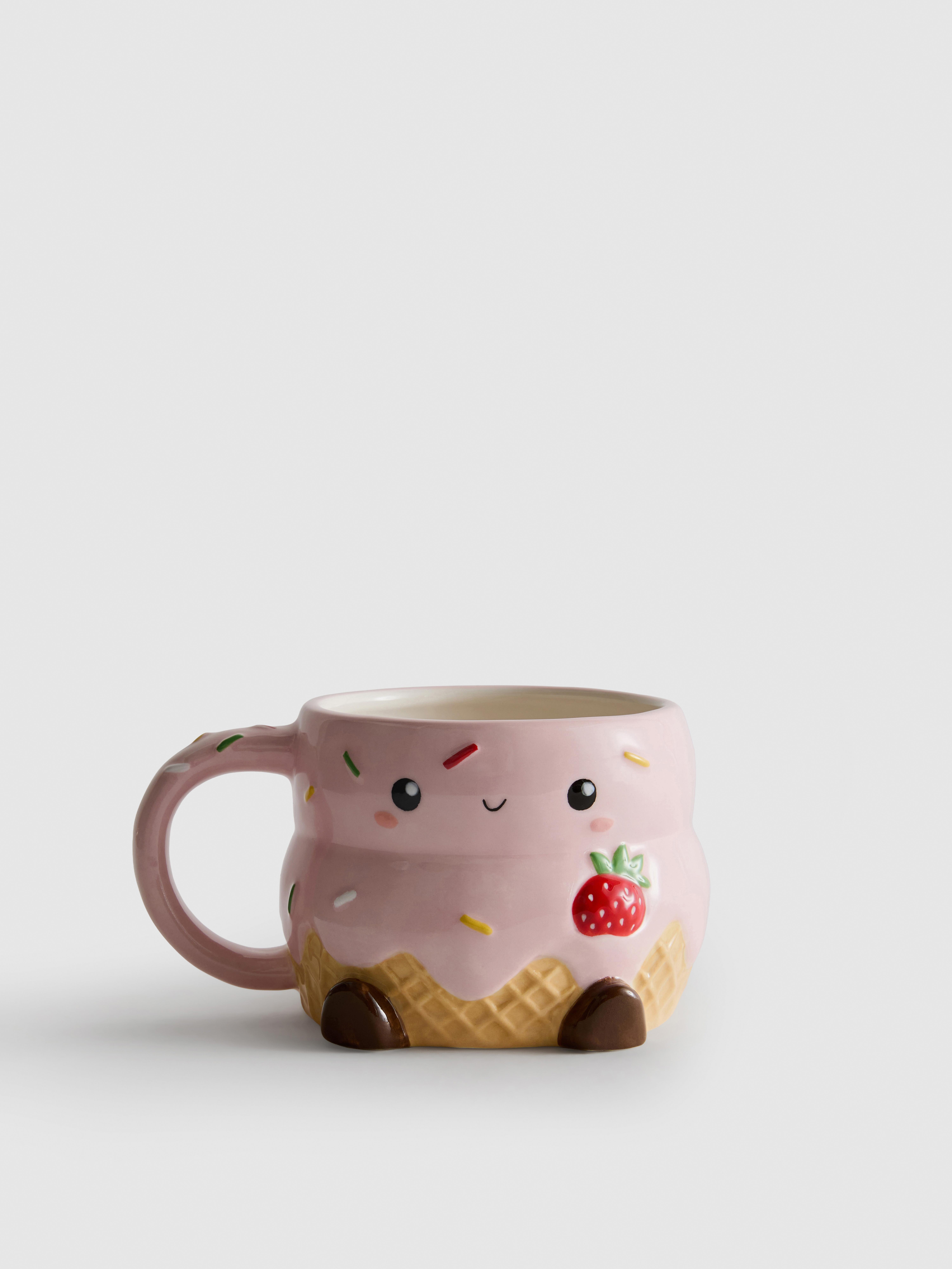 Originelle Tasse in Eiscreme-Form