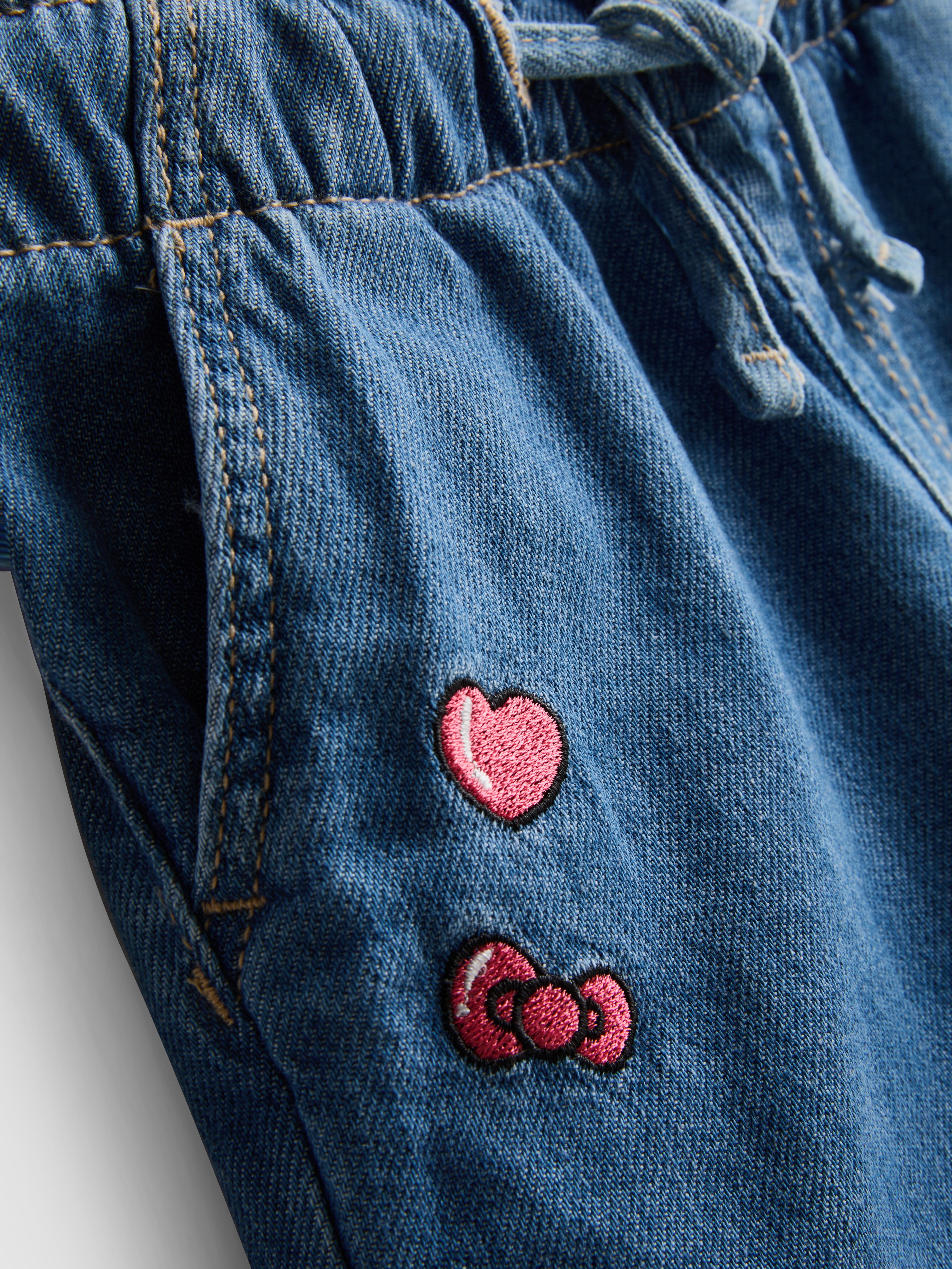 1,5–8 Jahre | „Hello Kitty“ Jeansshorts