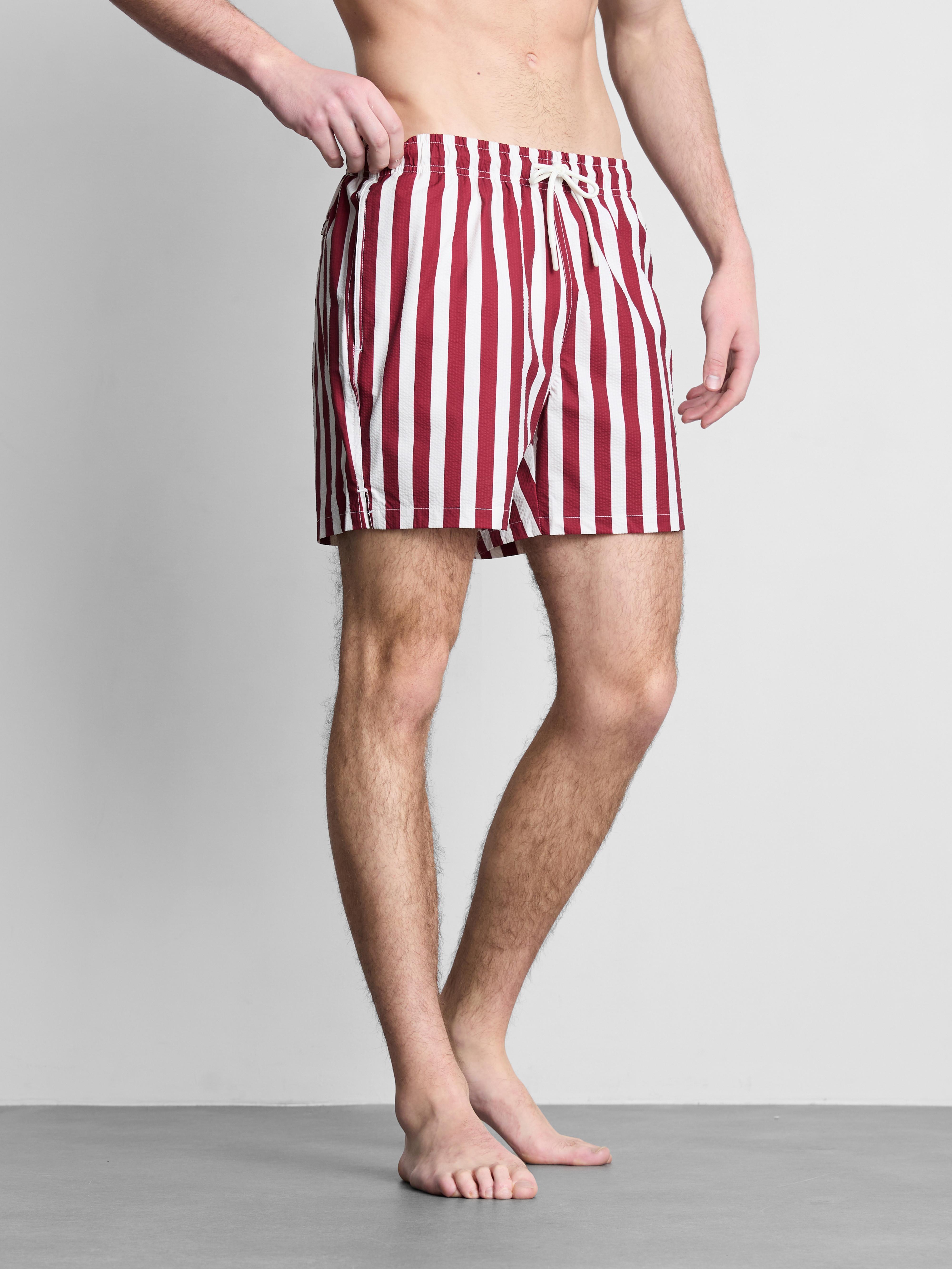 Pantaloni scurți de înot cu dungi