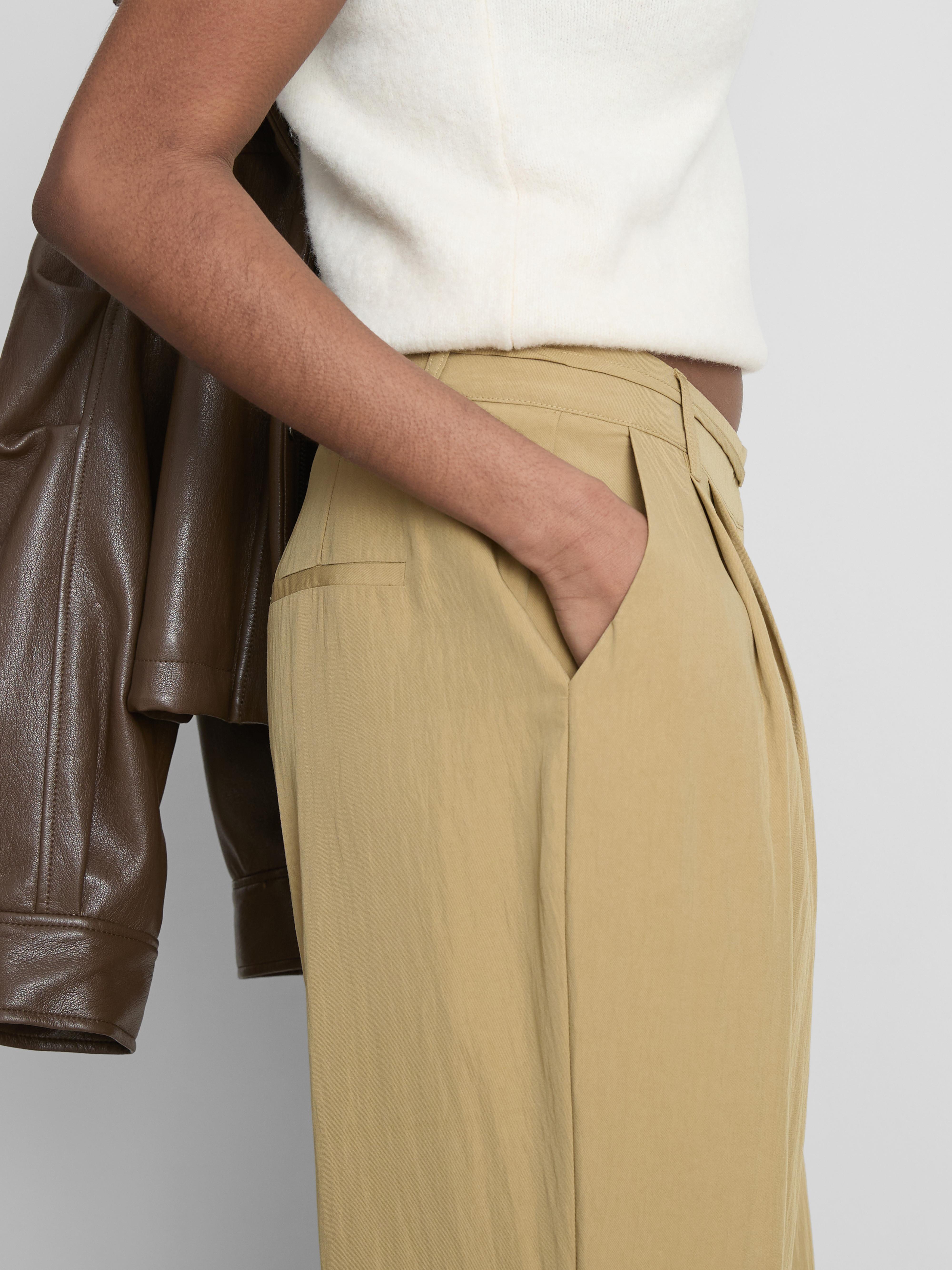 Belted Wide Leg Trousers