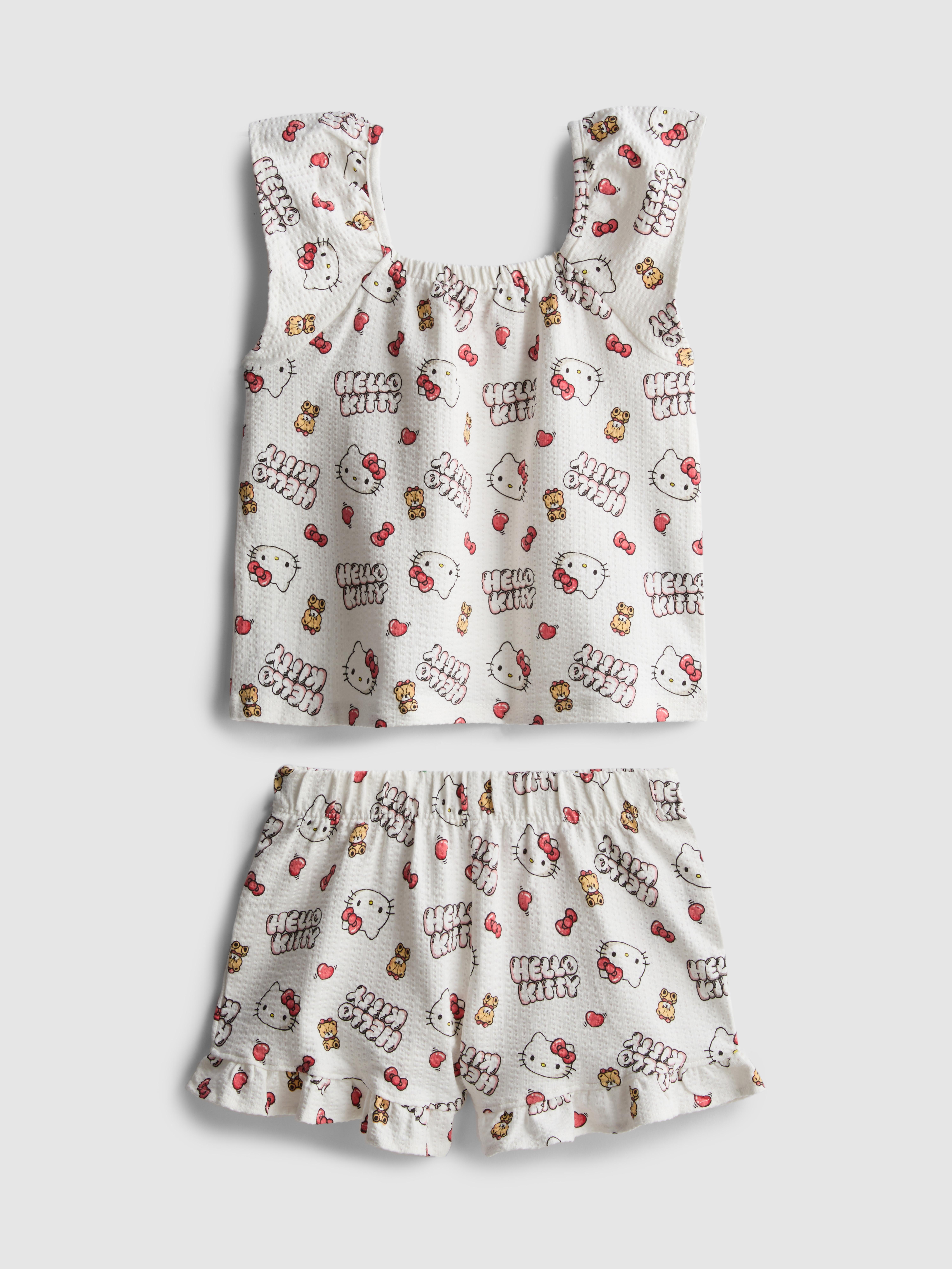 18 mois–8 ans | Chemisier et short Hello Kitty