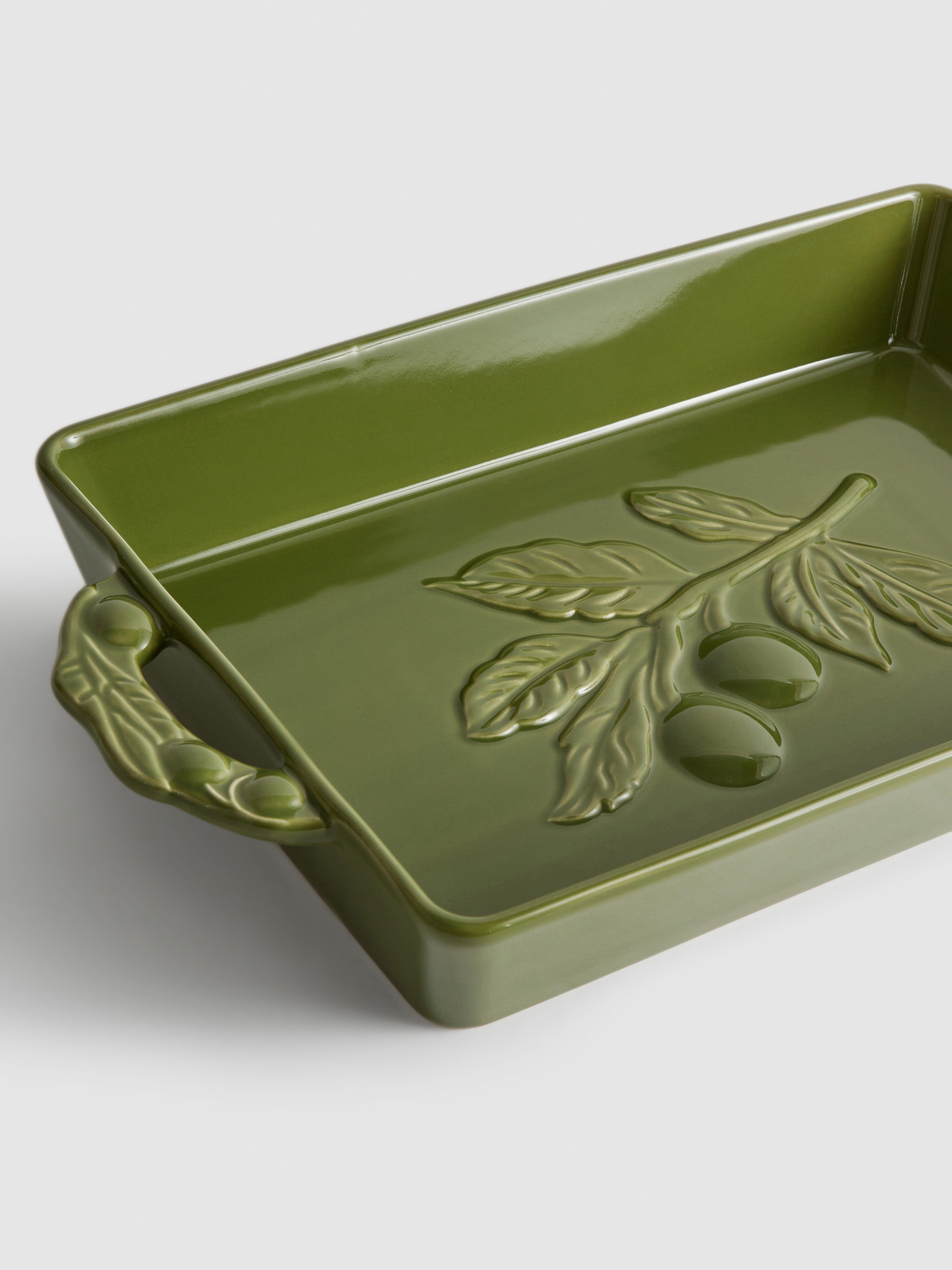 Olive Branch Serving Dish