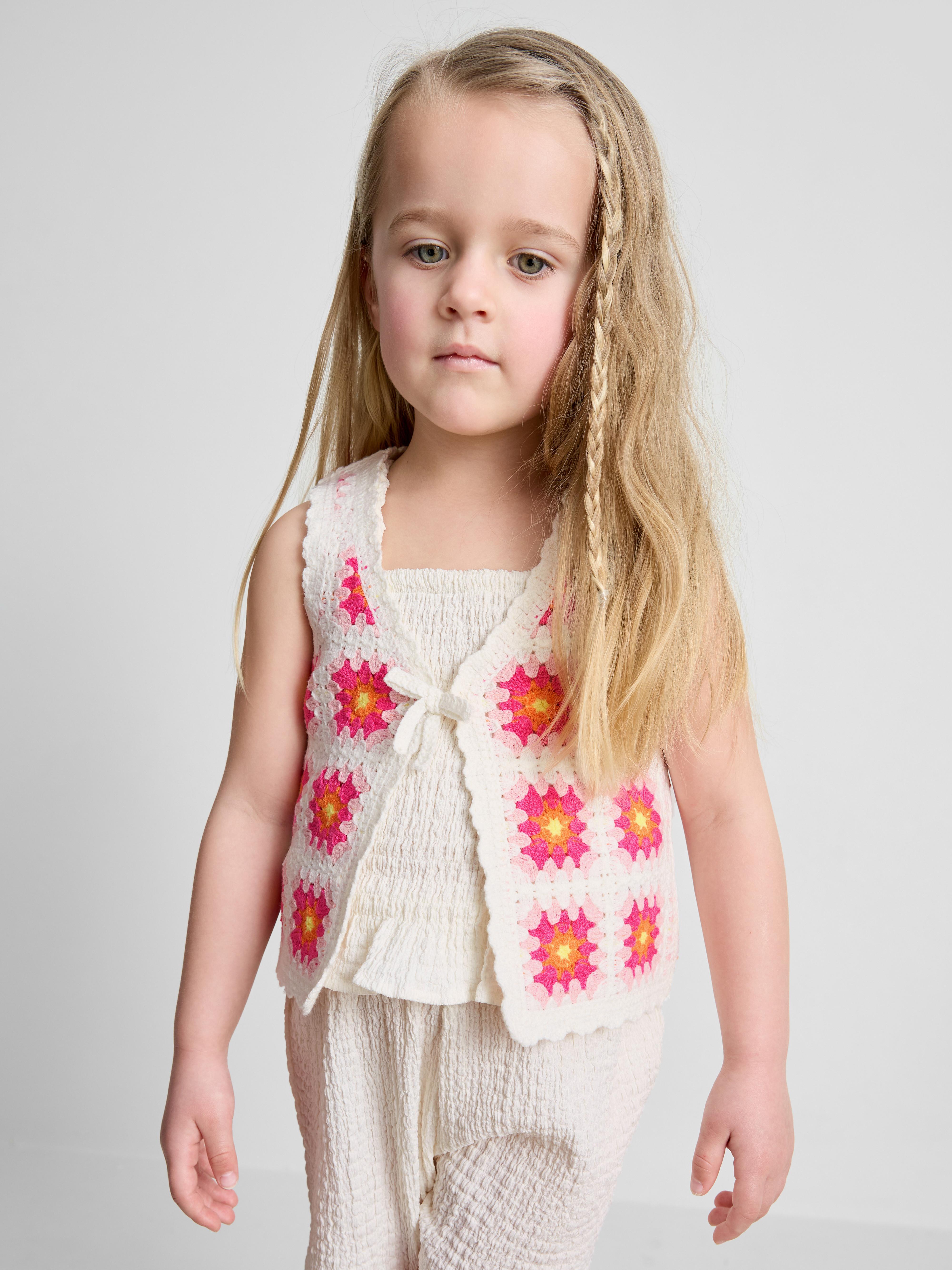 18 mois–8 ans | Gilet de costume en crochet